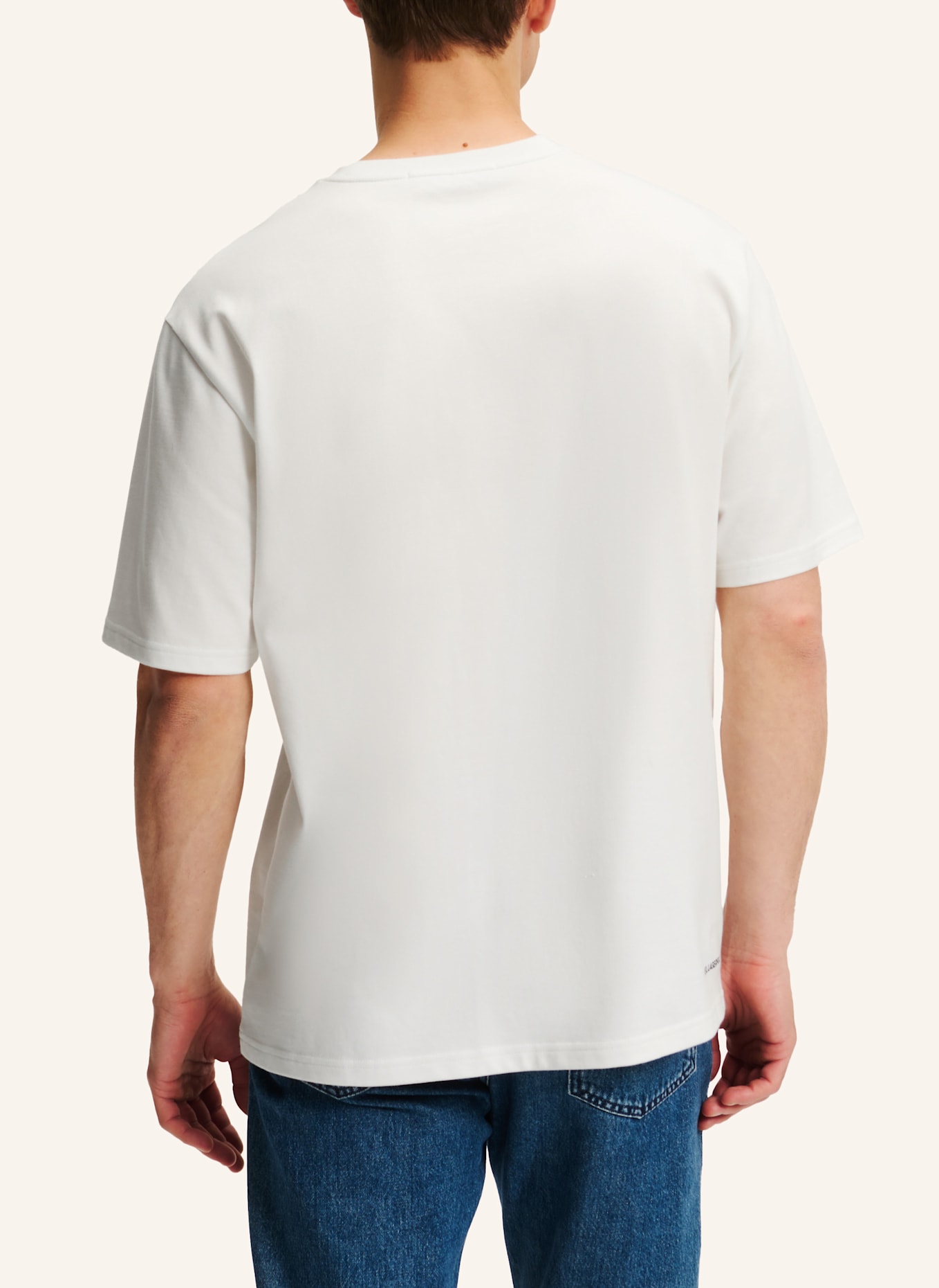 KARL LAGERFELD T-shirt: BEIGE