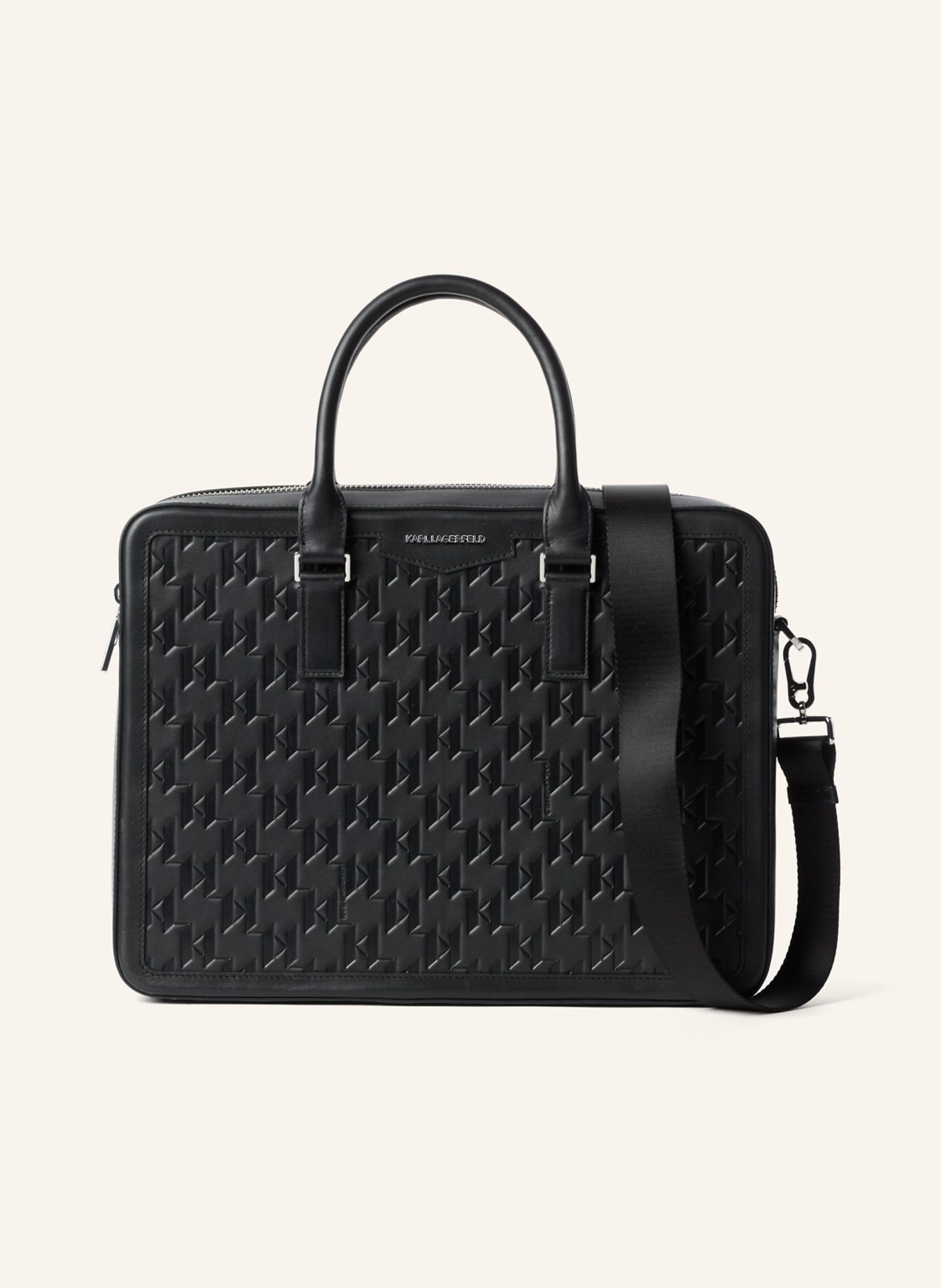 KARL LAGERFELD Tasche: SCHWARZ