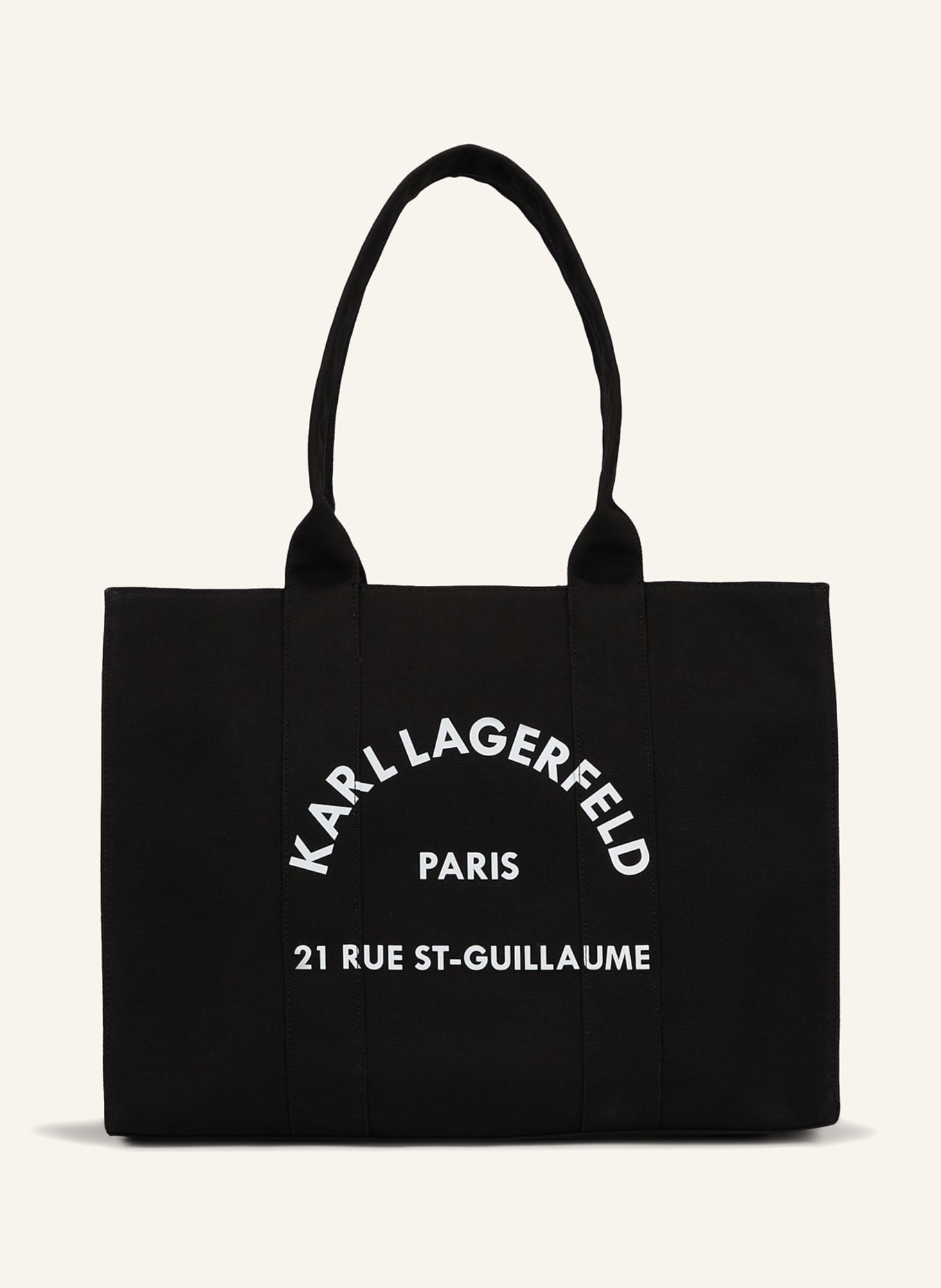 KARL LAGERFELD Shopper, Farbe: SCHWARZ (Bild 3)