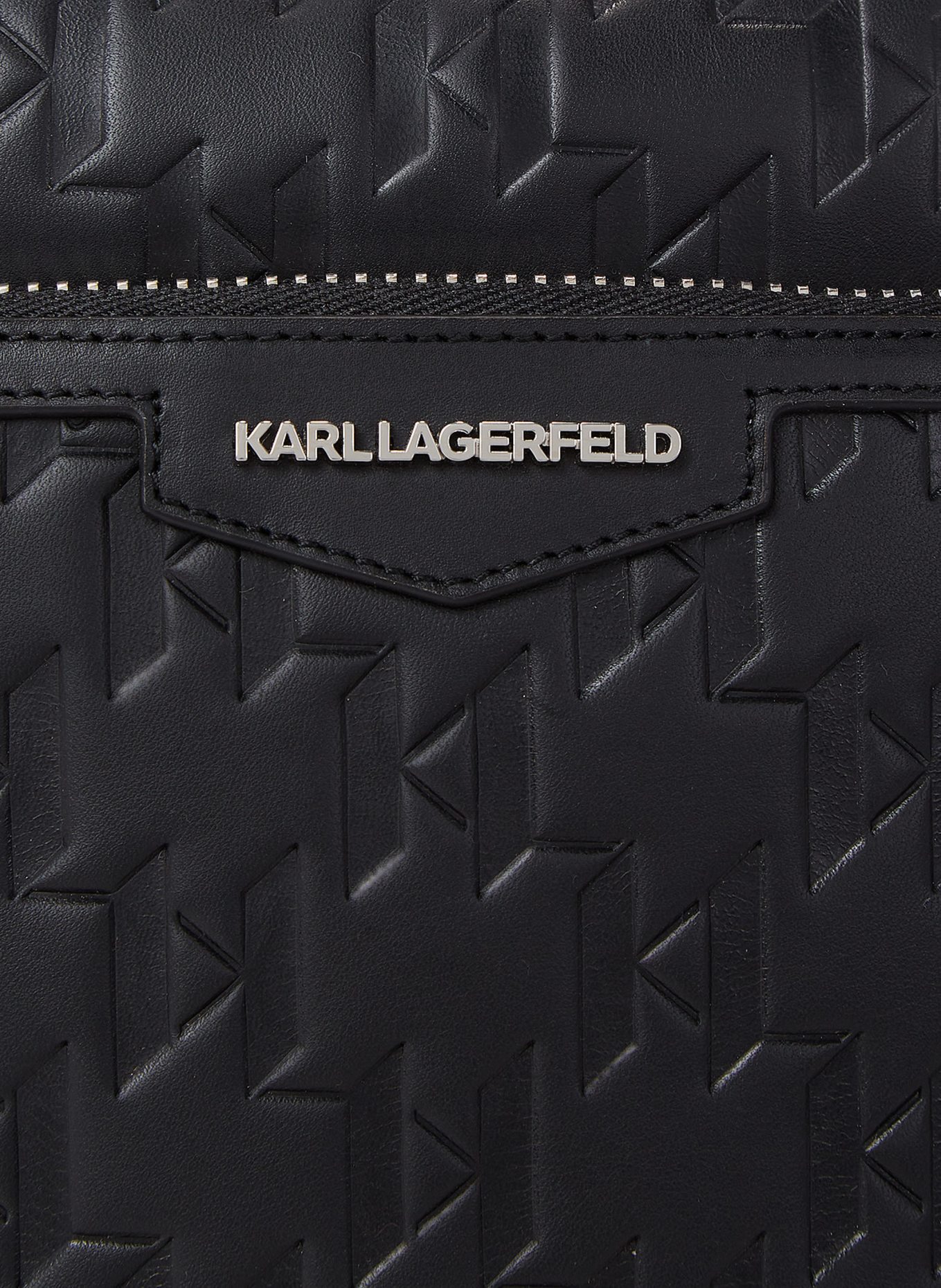 KARL LAGERFELD Gürteltasche: SCHWARZ