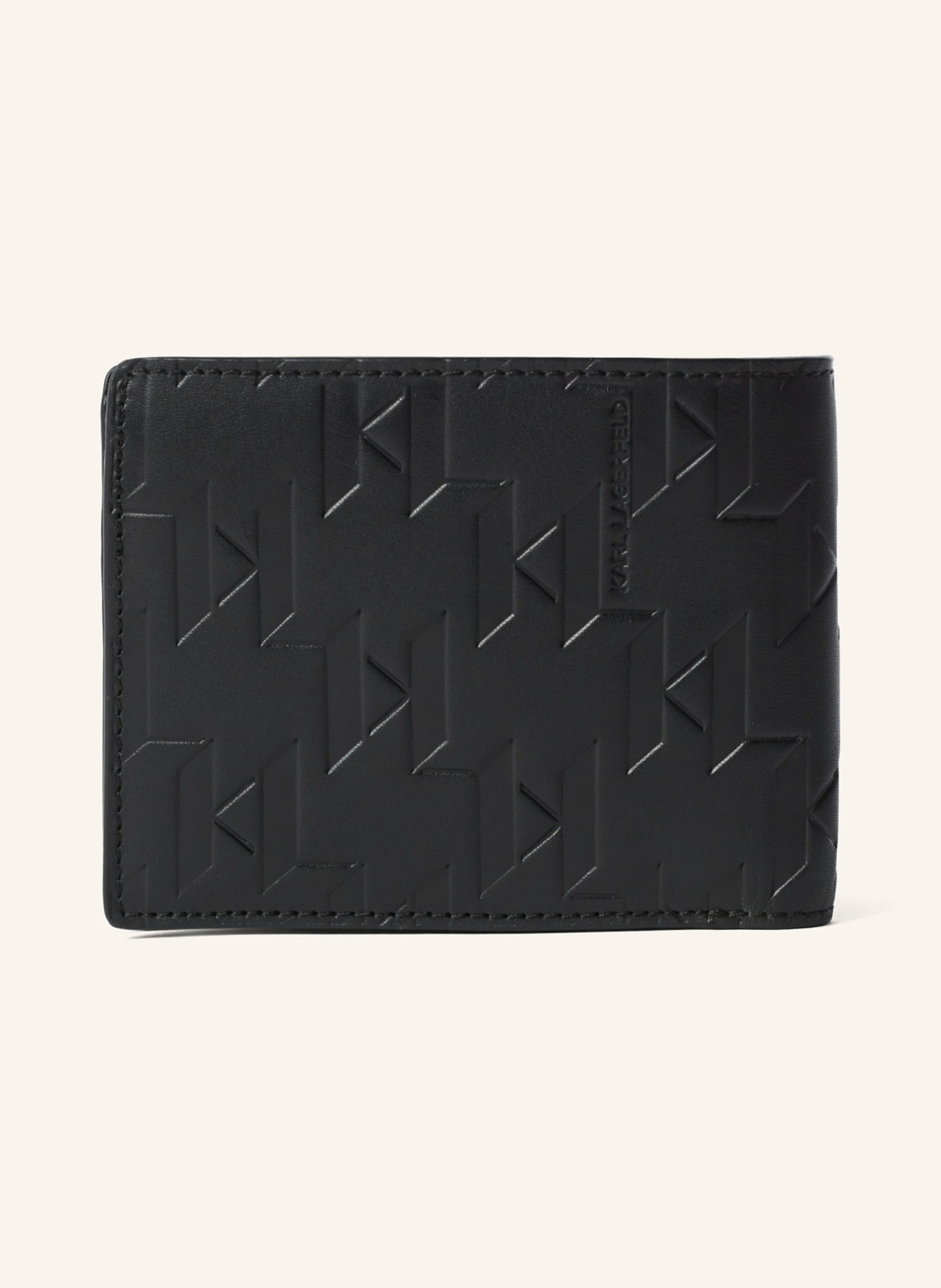 KARL LAGERFELD Geldbörse: SCHWARZ