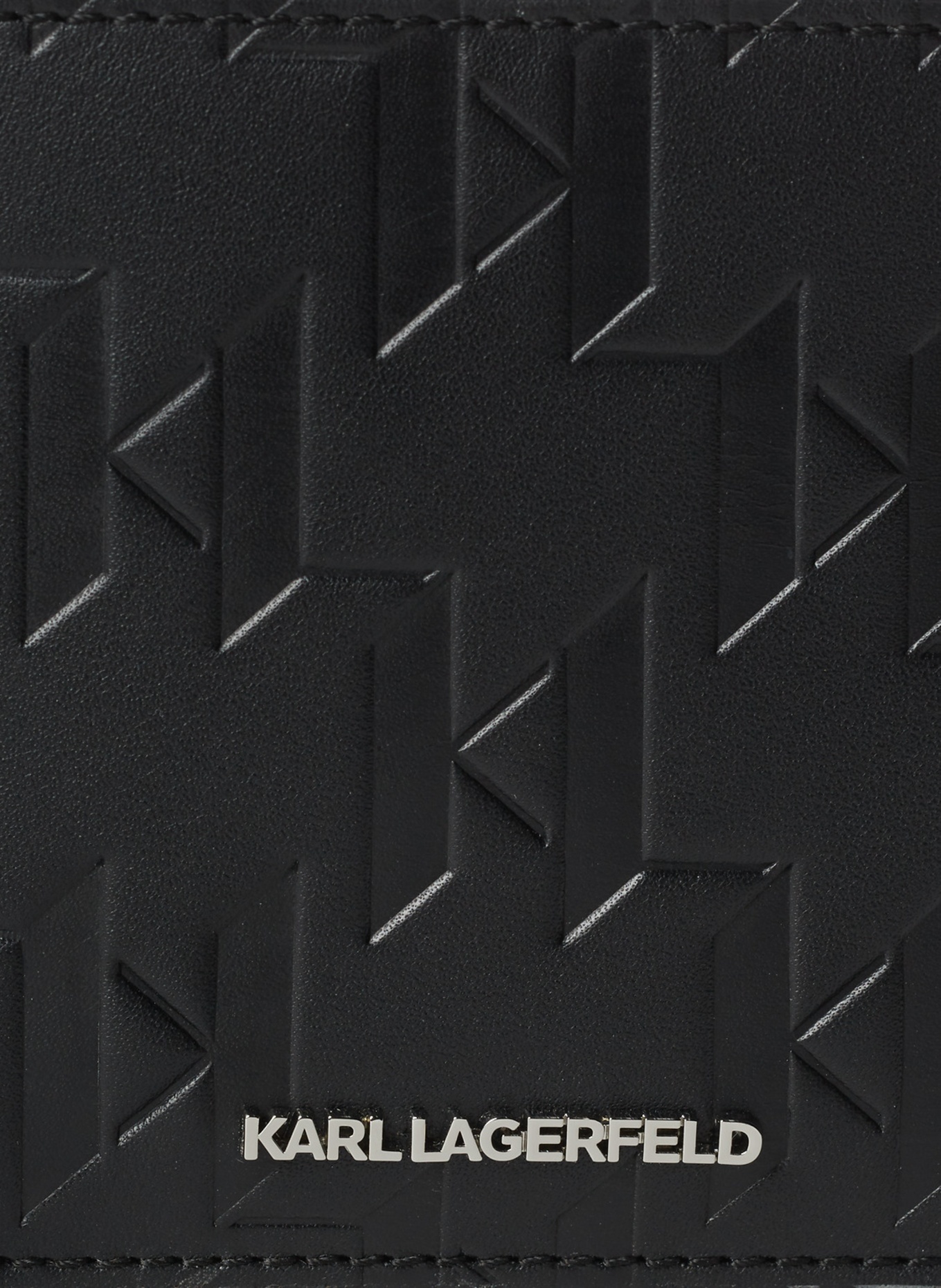 KARL LAGERFELD Geldbörse: SCHWARZ