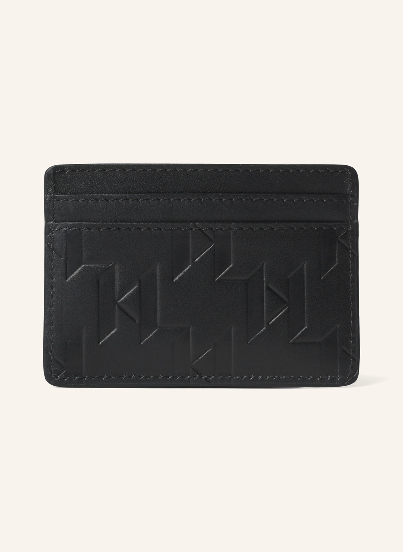 KARL LAGERFELD Kartenetui: SCHWARZ