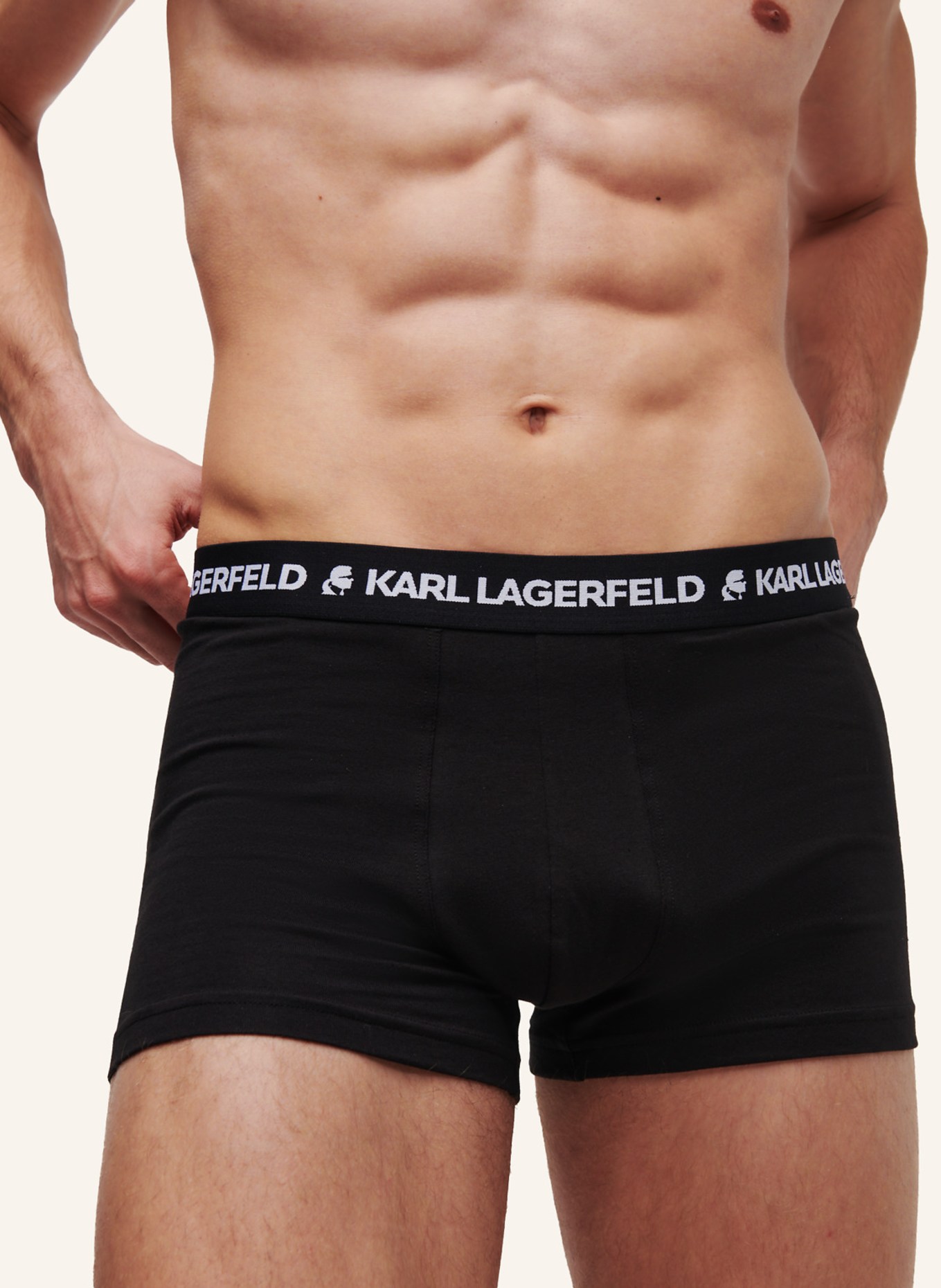KARL LAGERFELD Unterwäsche Hose: SCHWARZ