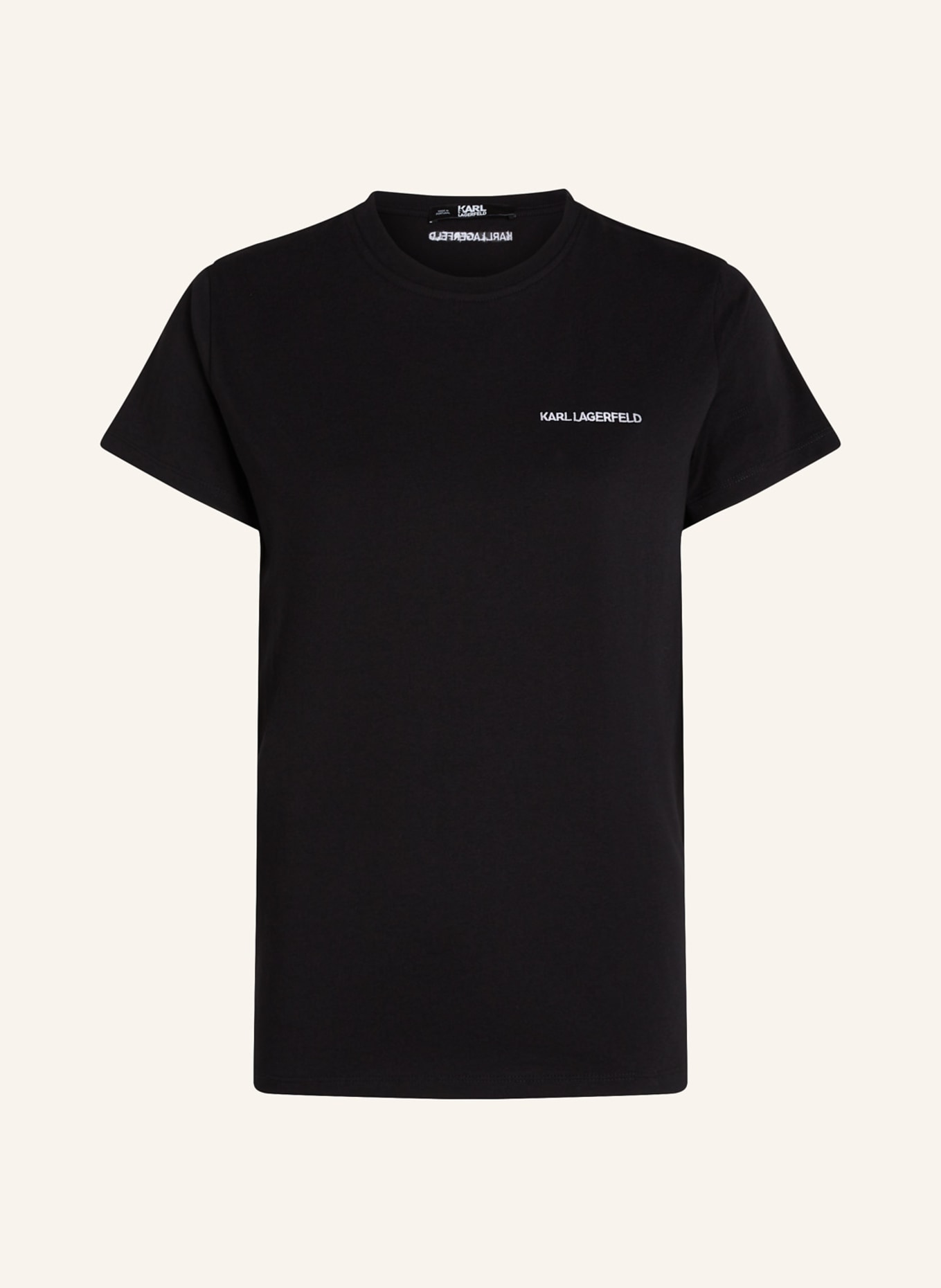 KARL LAGERFELD T-shirt, Farbe: SCHWARZ (Bild 1)