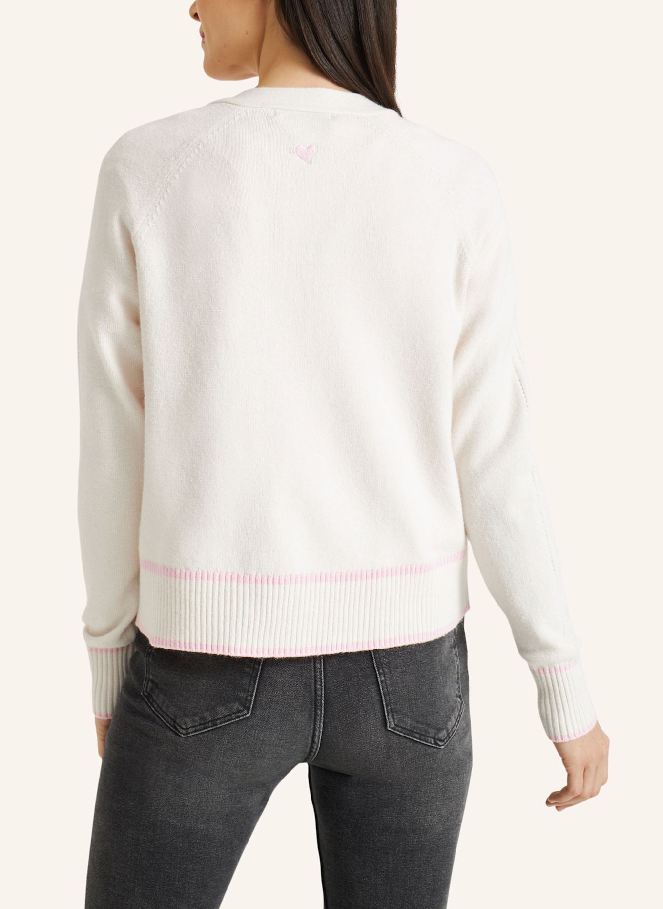 FRIEDA & FREDDIES Strickjacke: CREME