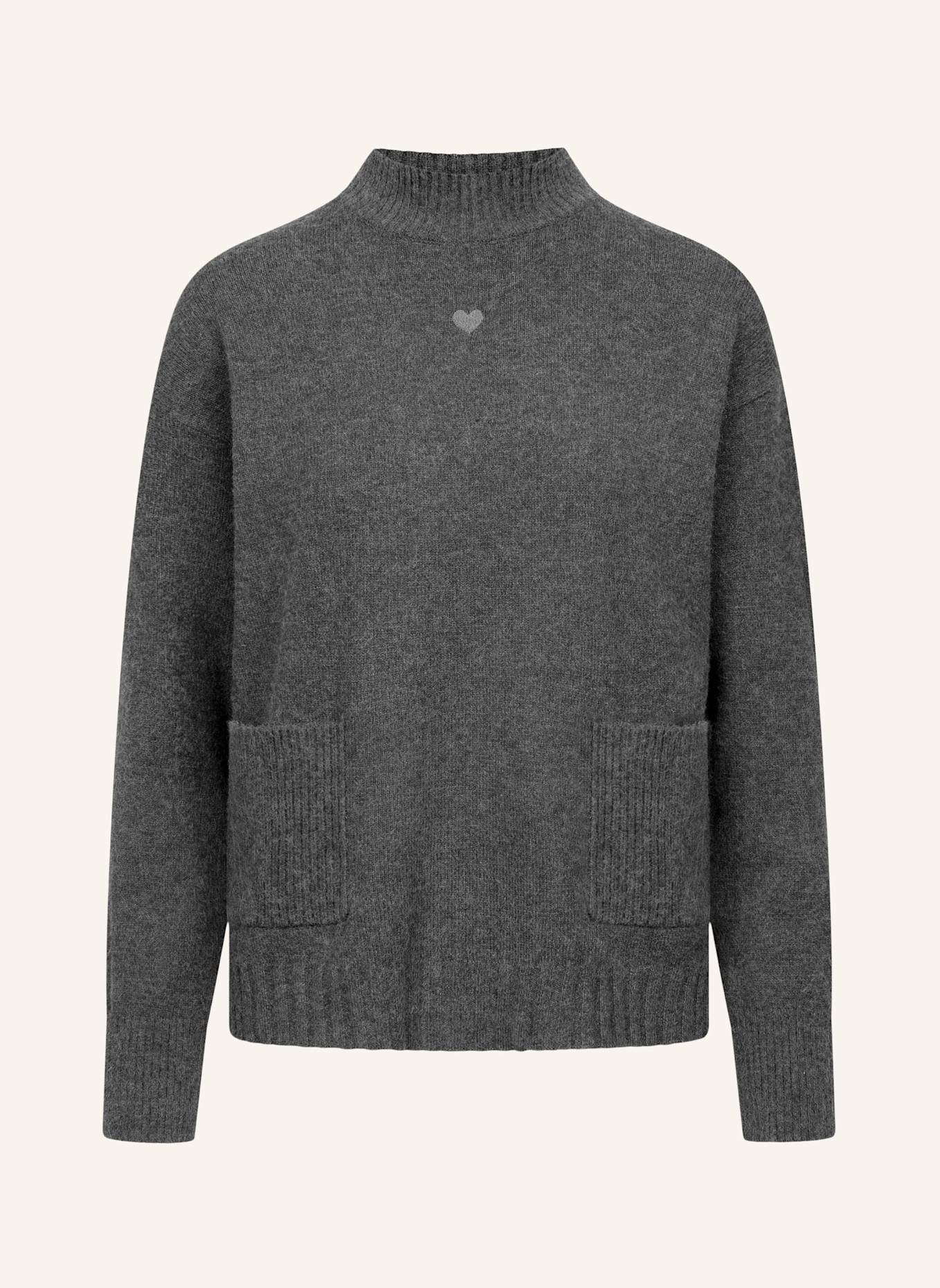 FRIEDA & FREDDIES Pullover: DUNKELGRAU