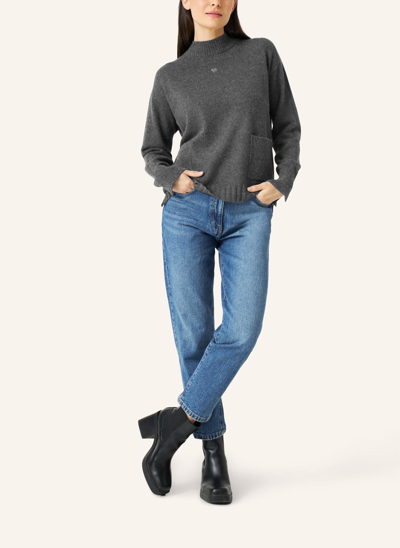 FRIEDA & FREDDIES Pullover: DUNKELGRAU