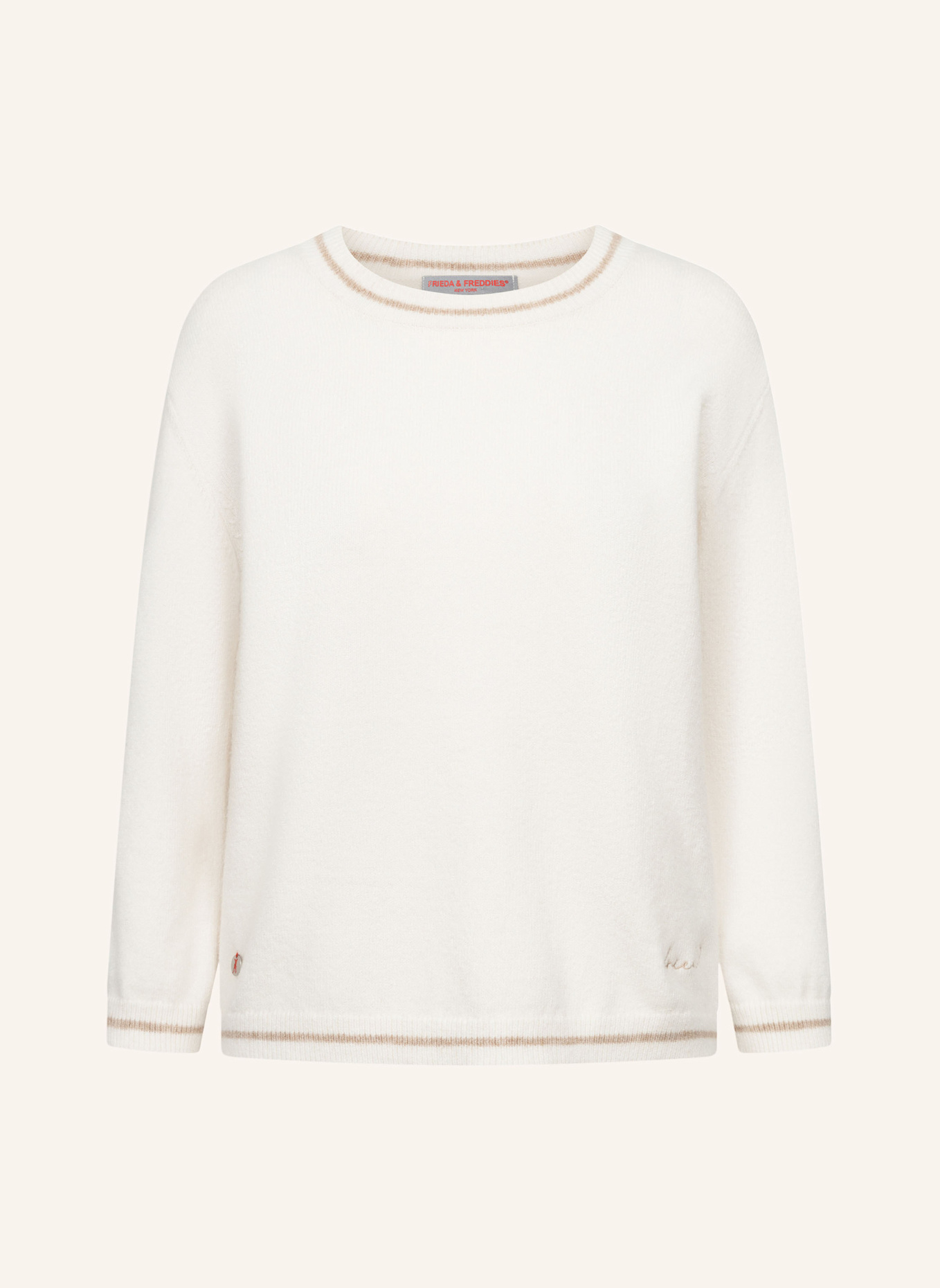 FRIEDA & FREDDIES Pullover mit 3/4-Arm: CREME