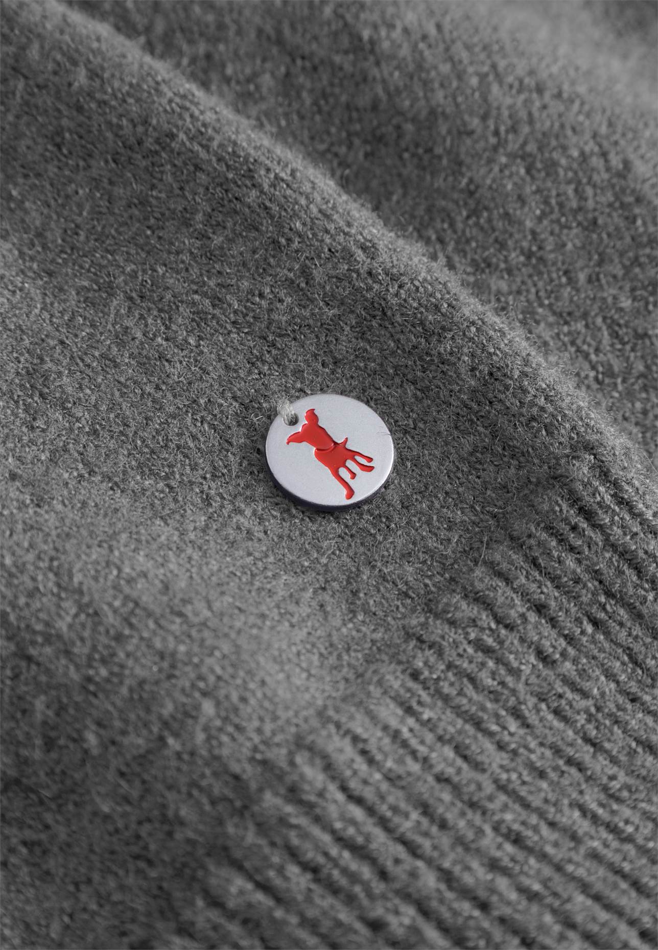 FRIEDA & FREDDIES Pullover: DUNKELGRAU