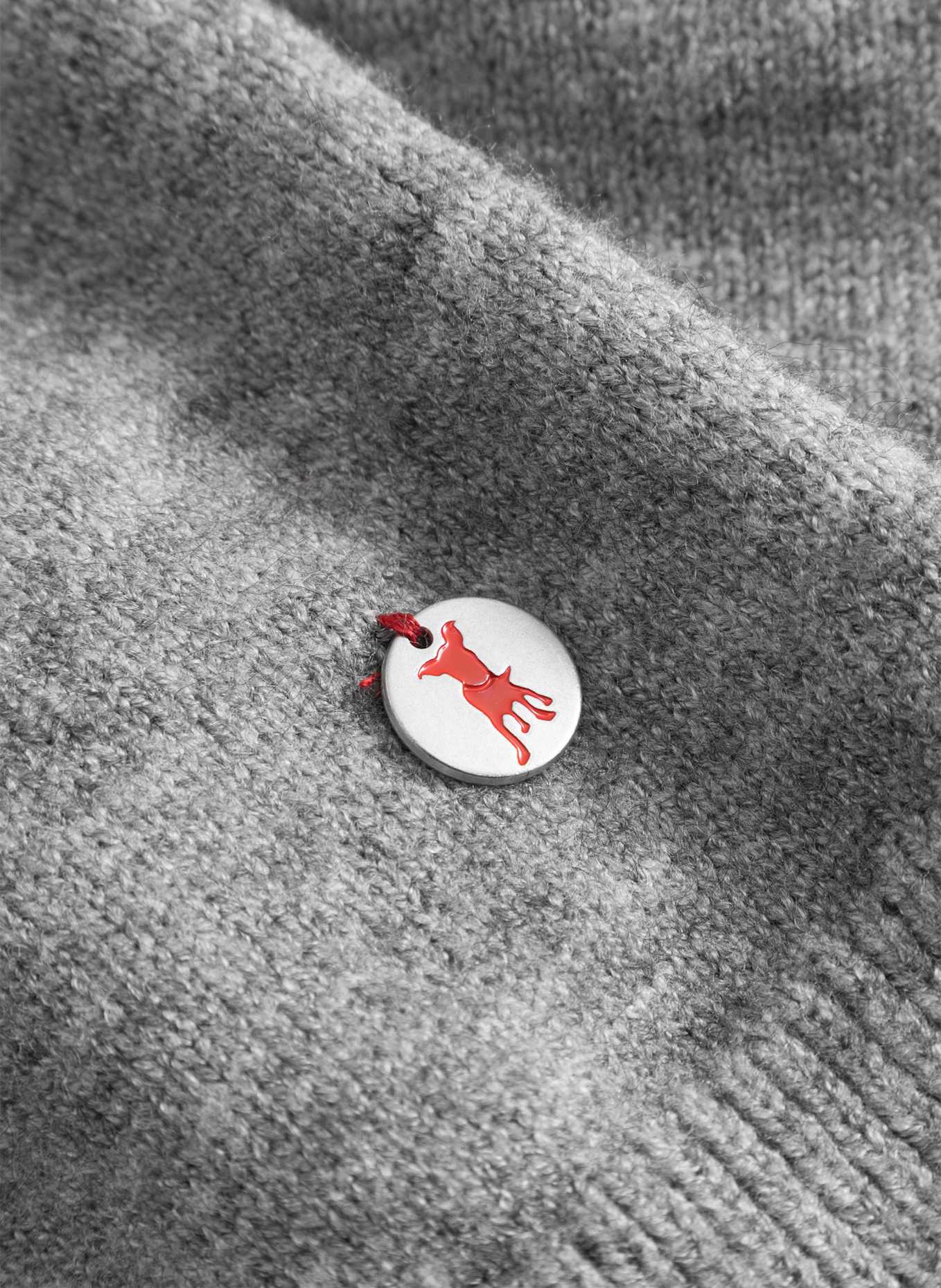 FRIEDA & FREDDIES Pullover: GRAU