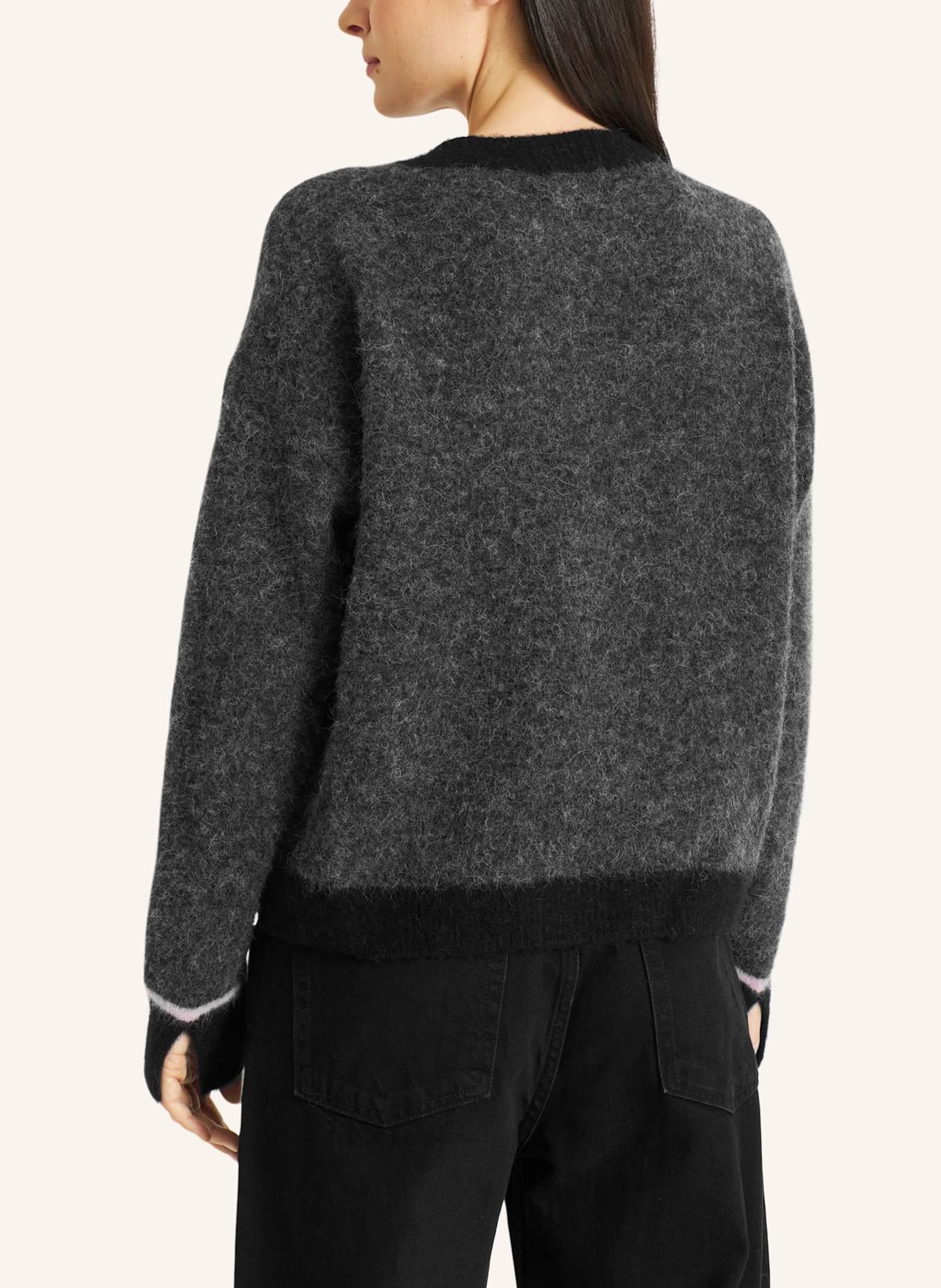 FRIEDA & FREDDIES Pullover: DUNKELGRAU