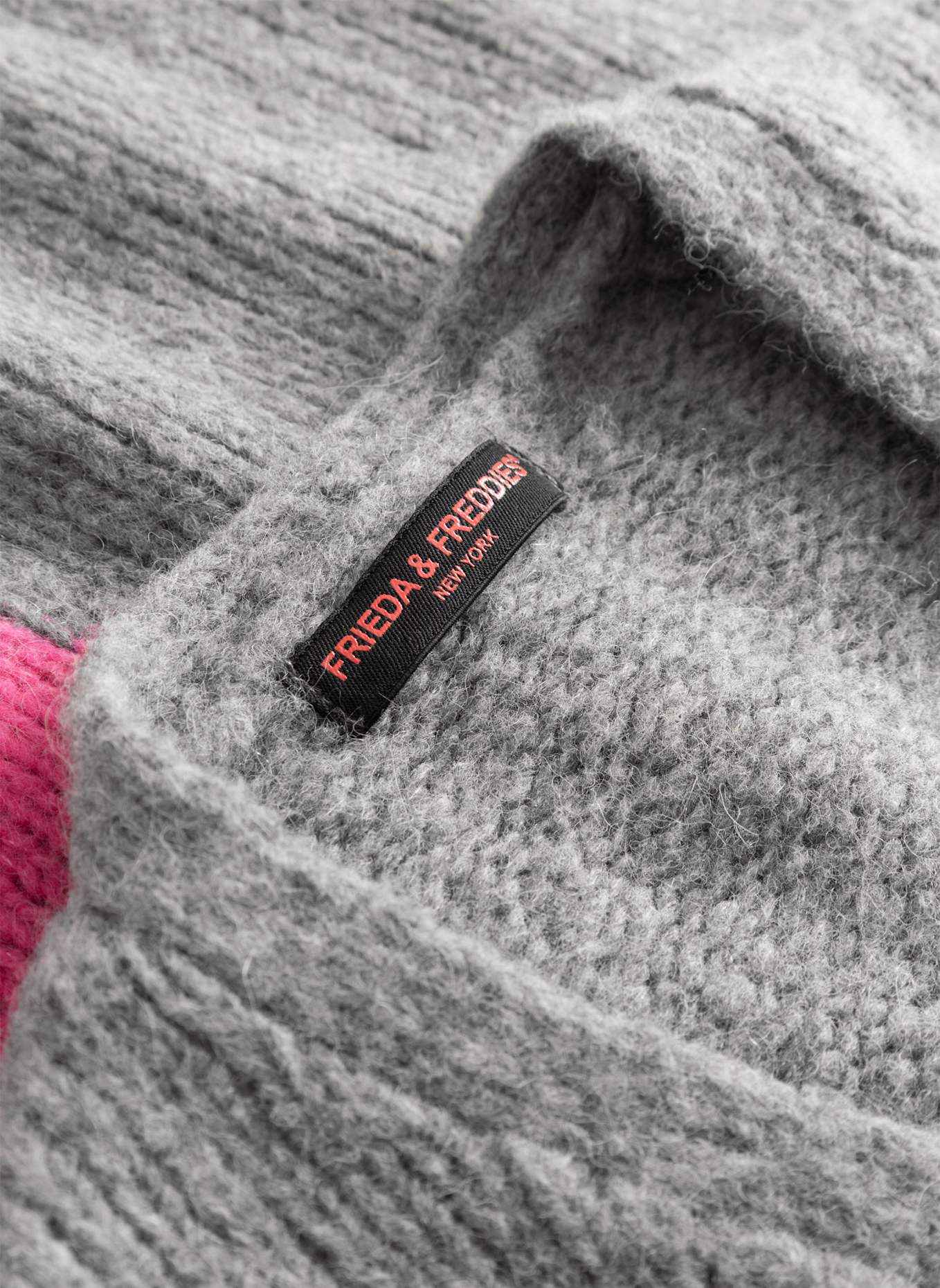 FRIEDA & FREDDIES Strickjacke: GRAU