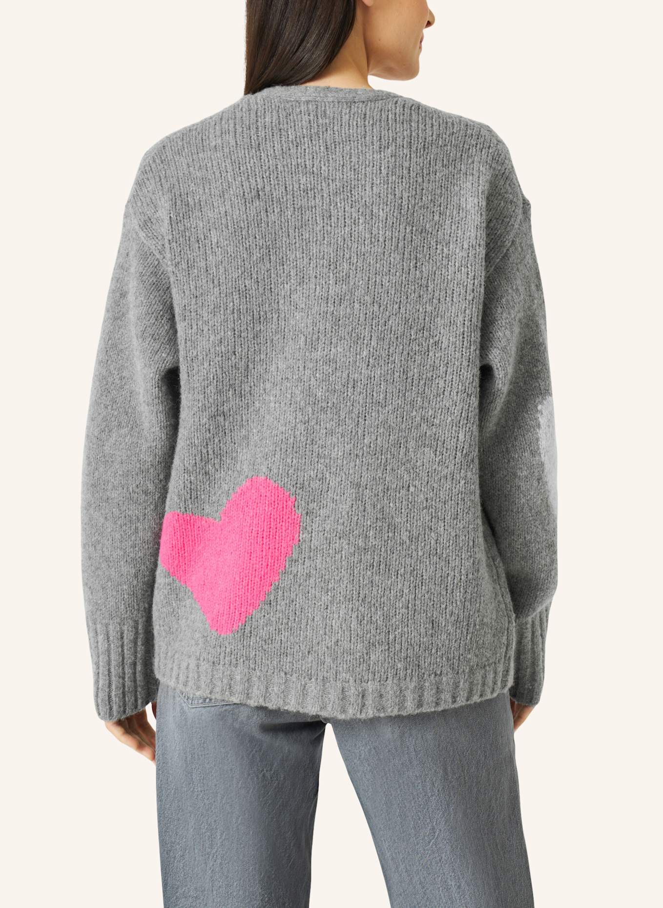 FRIEDA & FREDDIES Strickjacke: GRAU