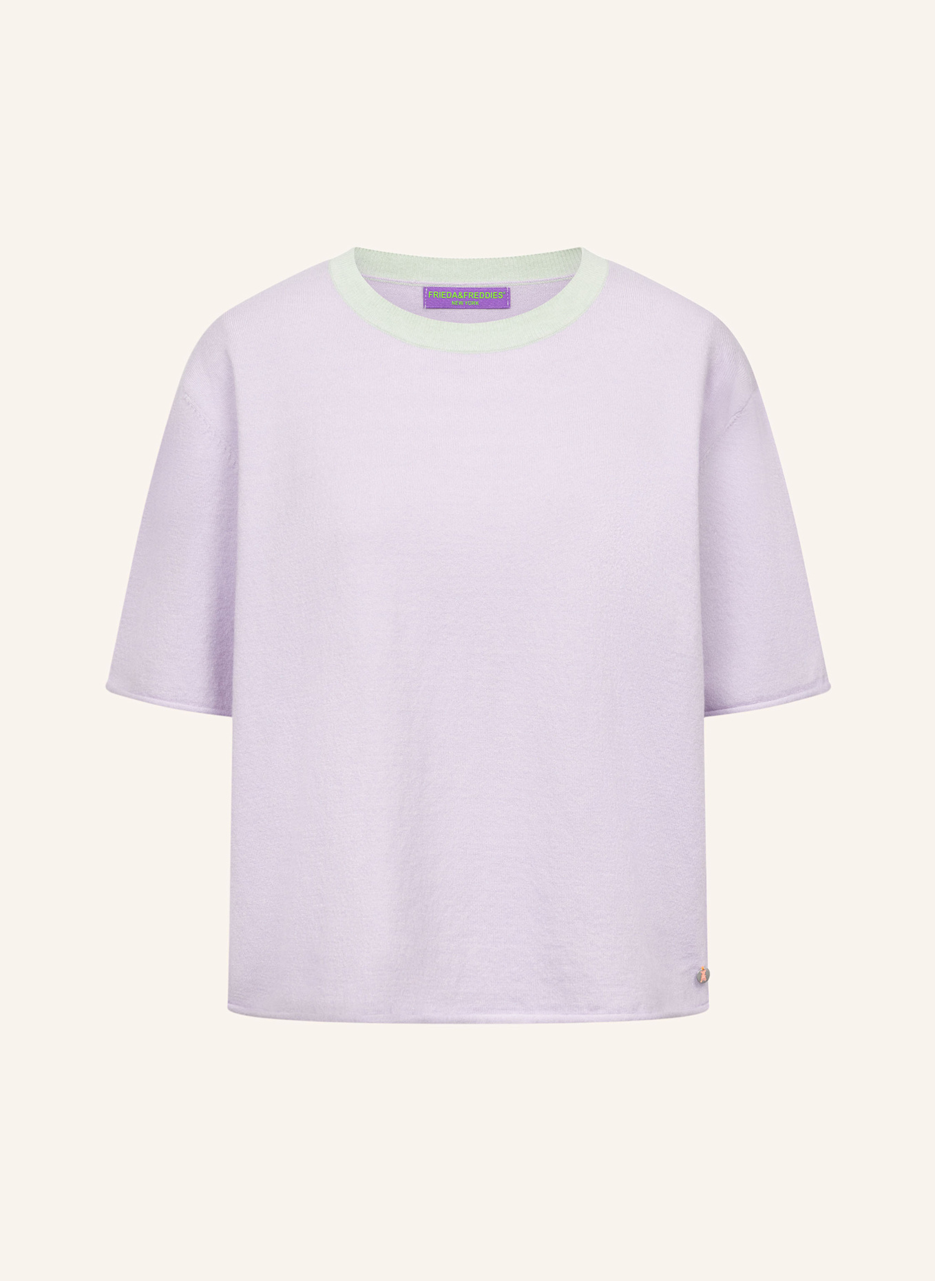 FRIEDA & FREDDIES Stricktshirt: HELLLILA