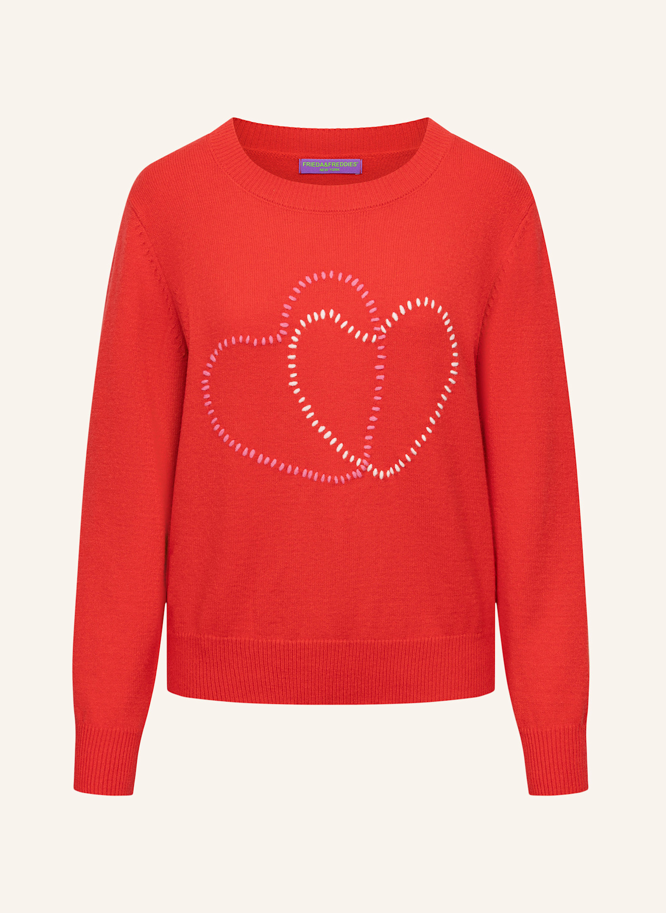 FRIEDA & FREDDIES Pullover: ROT