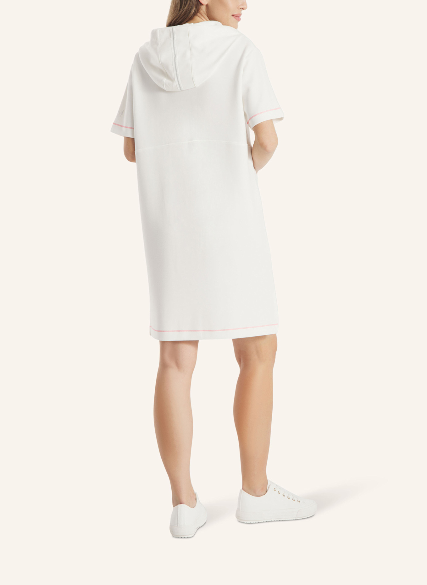 FRIEDA & FREDDIES Sweat Dress: BEIGE