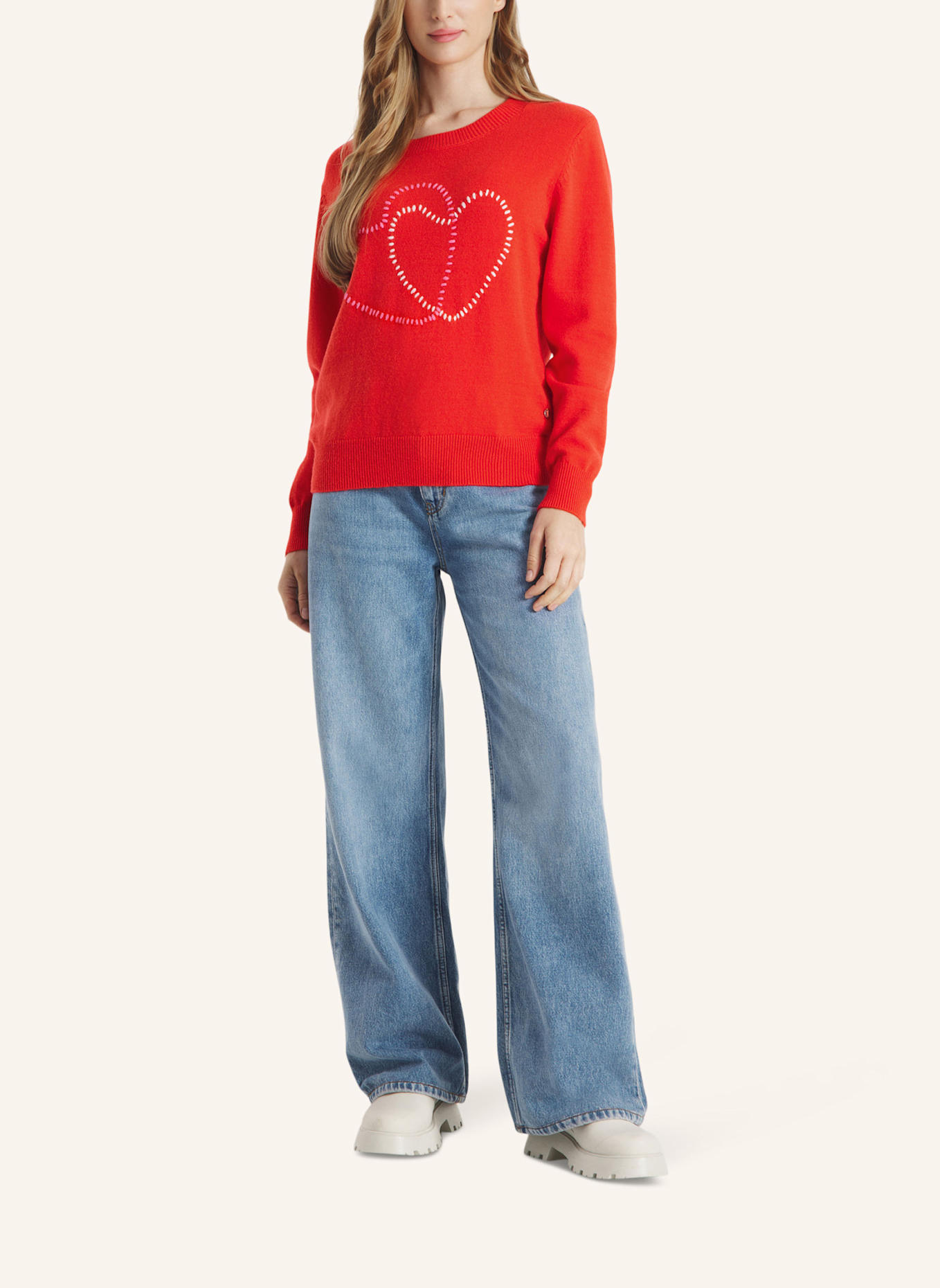 FRIEDA & FREDDIES Pullover: ROT