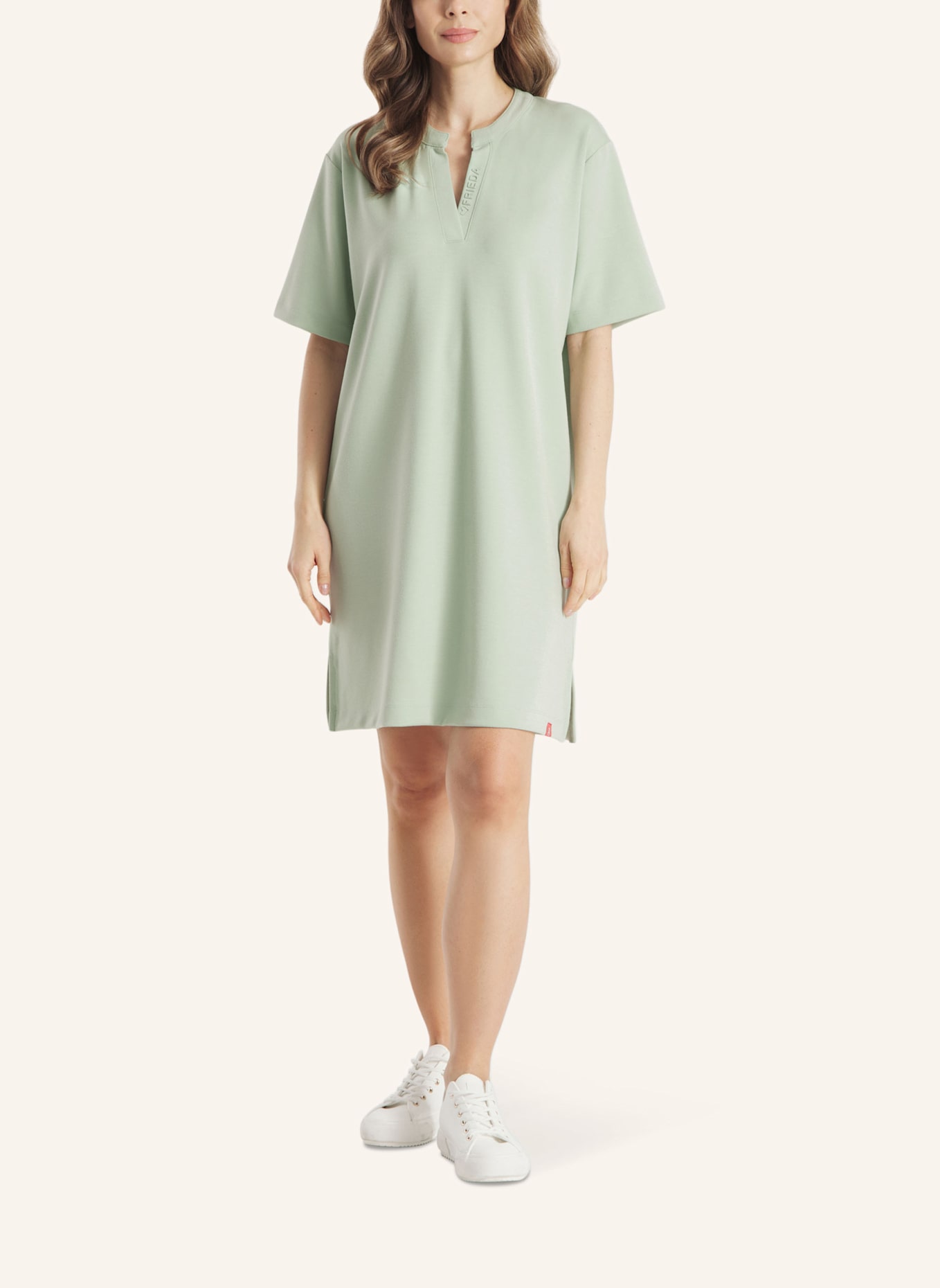 FRIEDA & FREDDIES Sweatkleid: HELLGRÜN