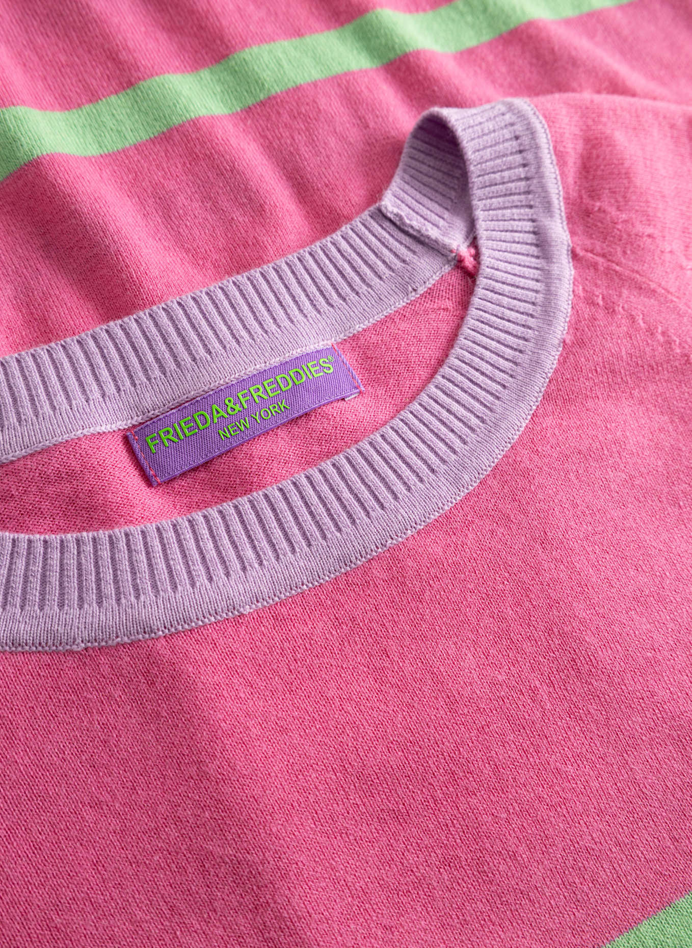 FRIEDA & FREDDIES Stricktshirt: PINK