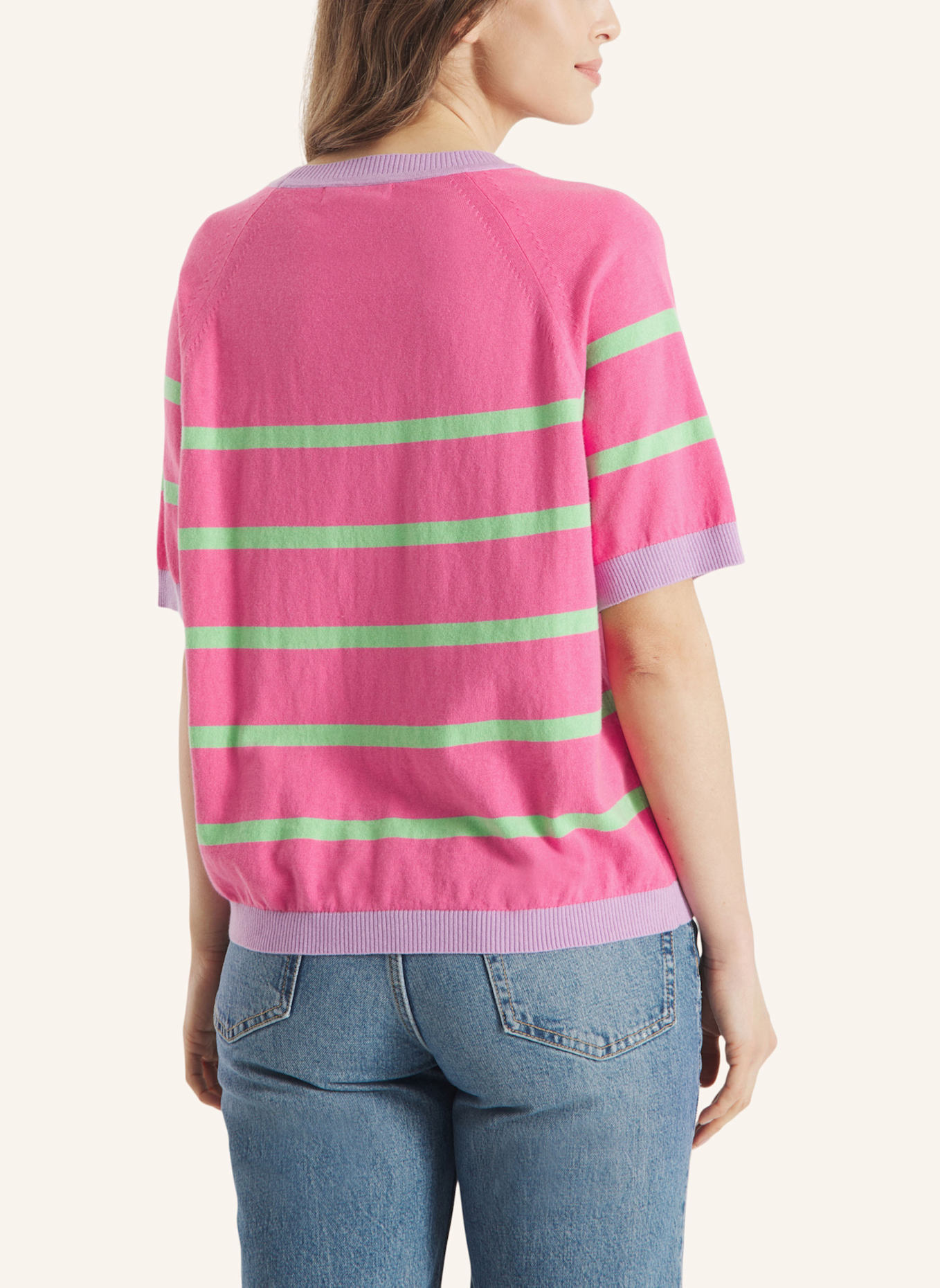FRIEDA & FREDDIES Stricktshirt: PINK