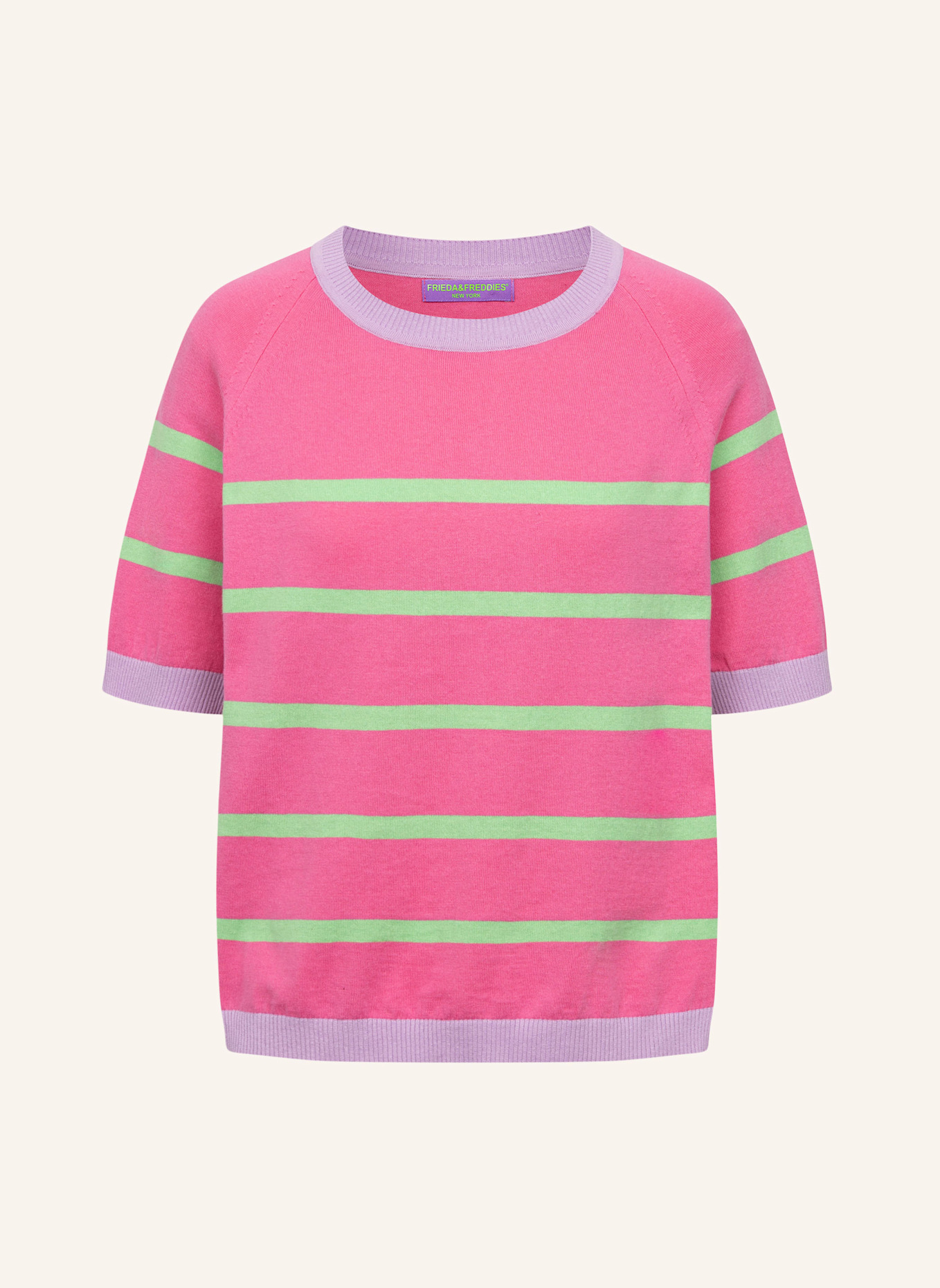 FRIEDA & FREDDIES Stricktshirt: PINK