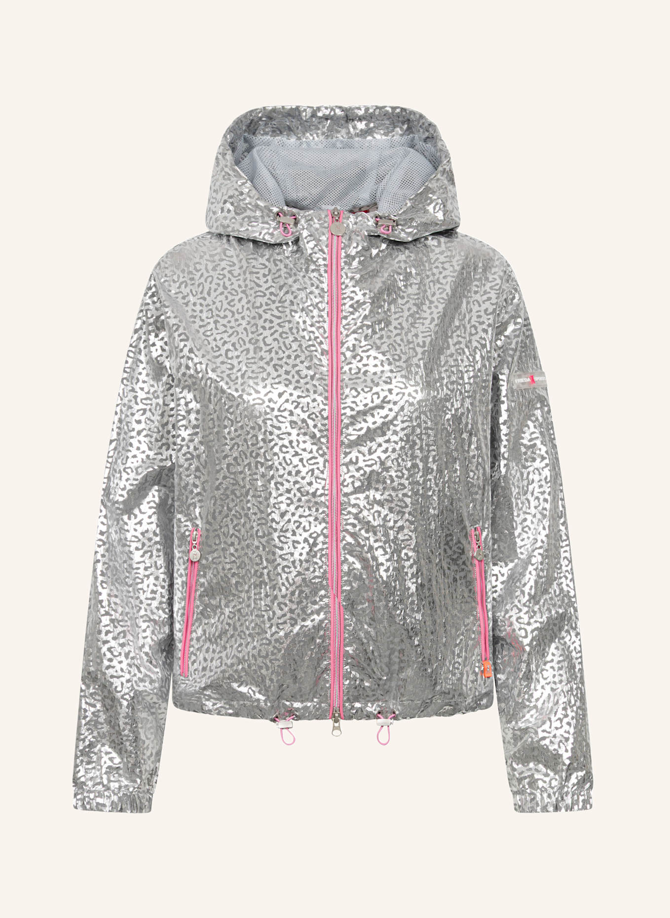FRIEDA & FREDDIES Trainingsjacke: SILBER