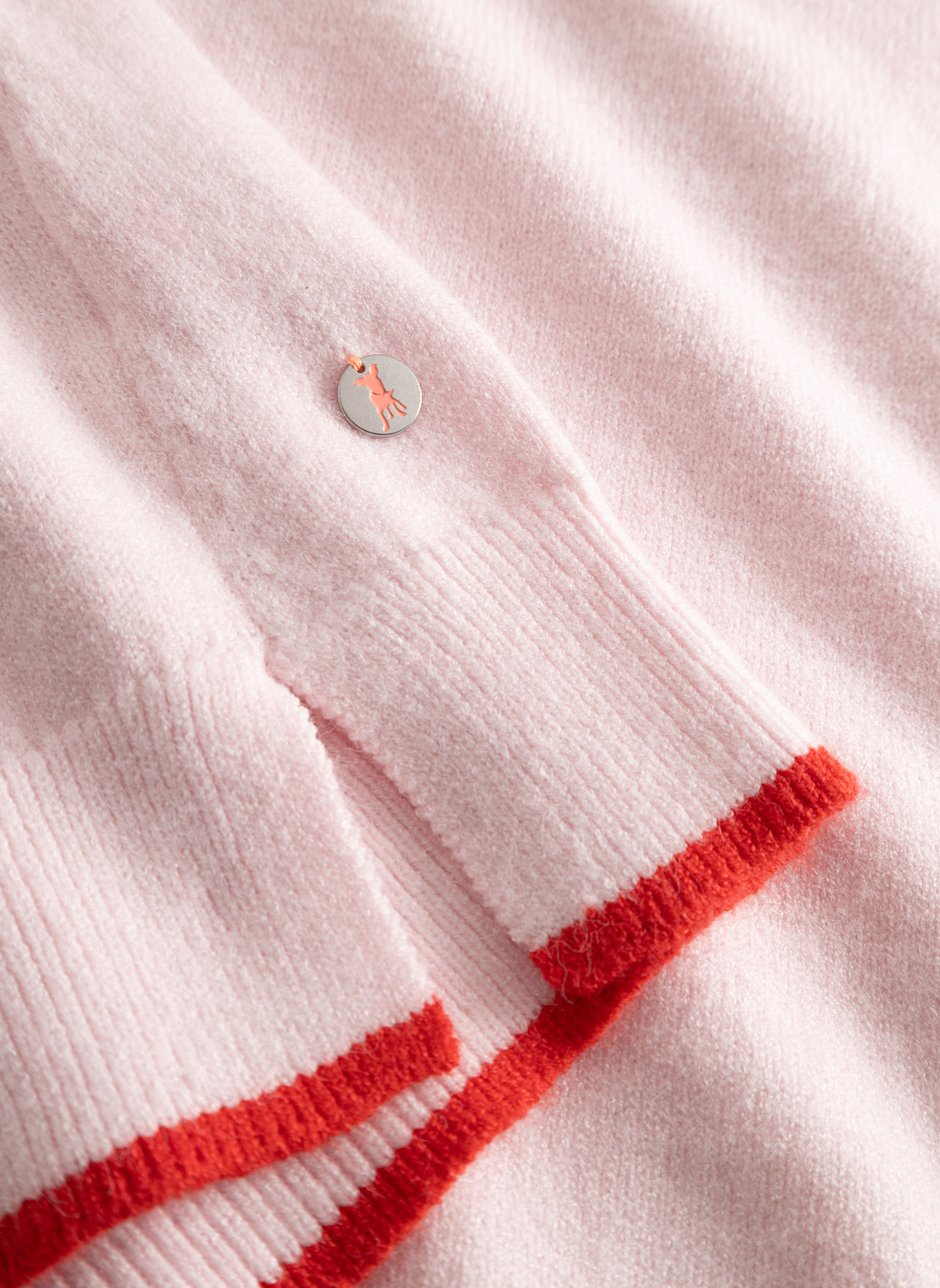 FRIEDA & FREDDIES Hoody: HELLROSA/ HELLBLAU