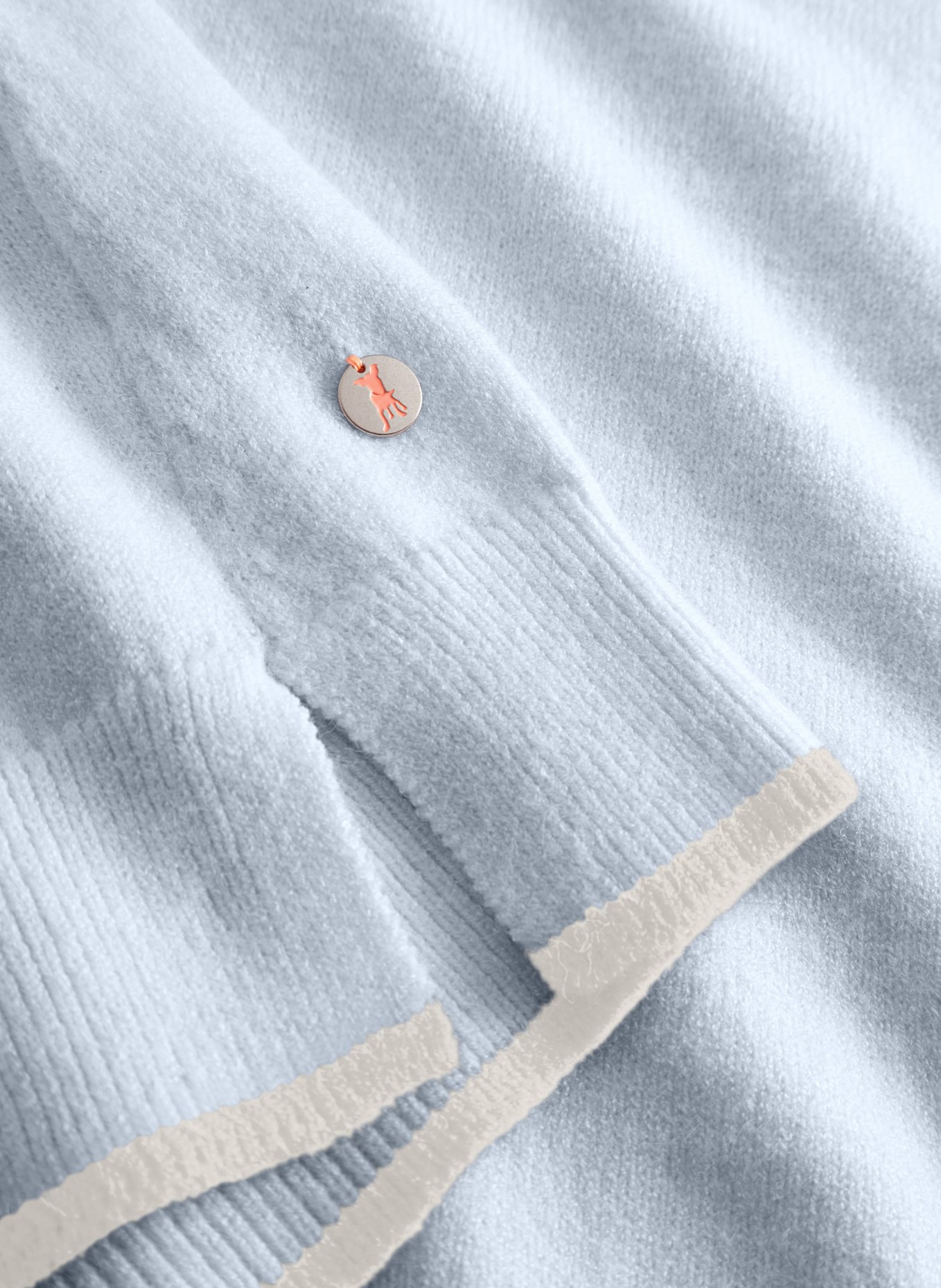 FRIEDA & FREDDIES Hoody: HELLROSA/ HELLBLAU