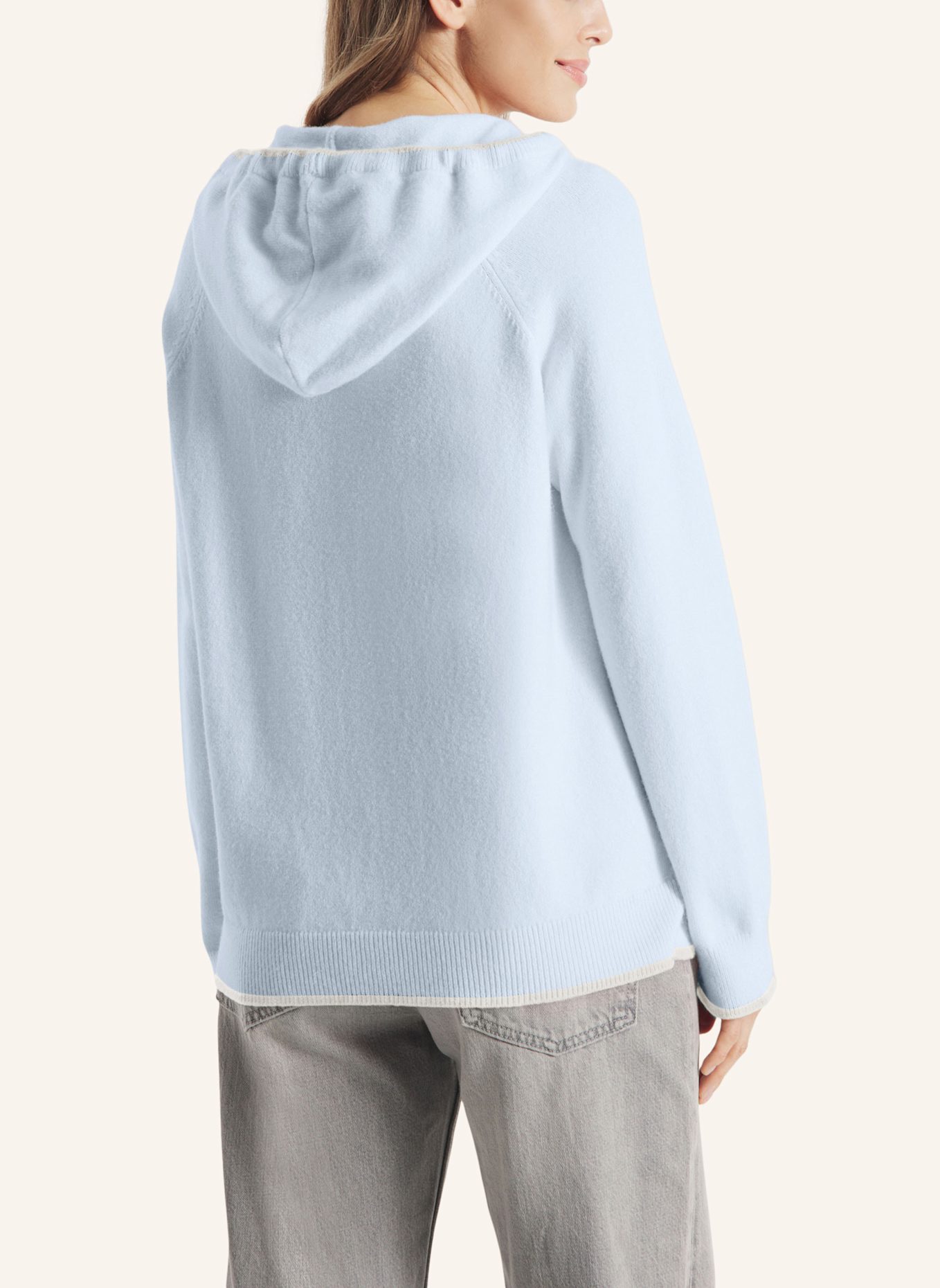 FRIEDA & FREDDIES Hoody: HELLROSA/ HELLBLAU
