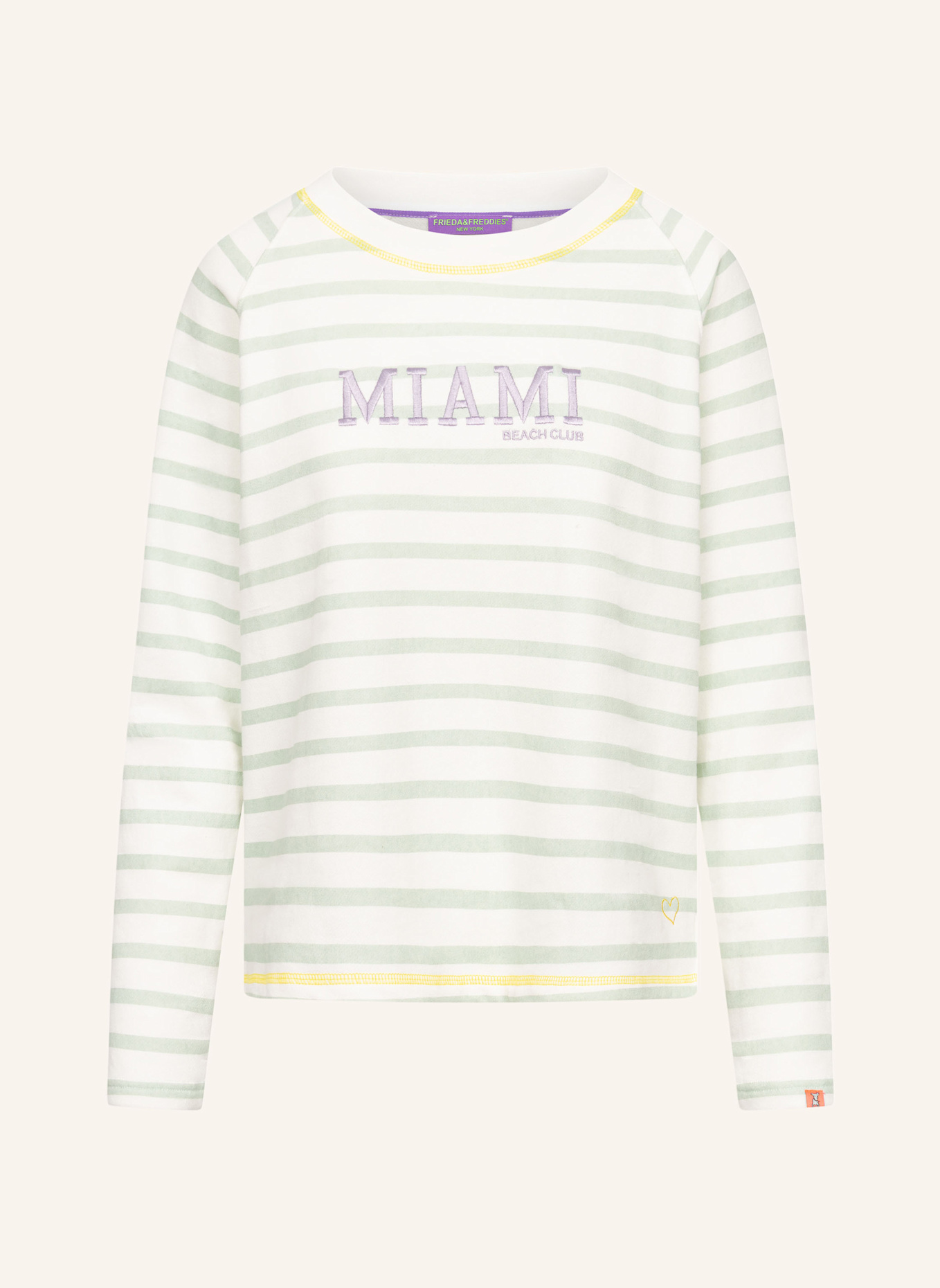 FRIEDA & FREDDIES Sweatshirt: HELLGRÜN