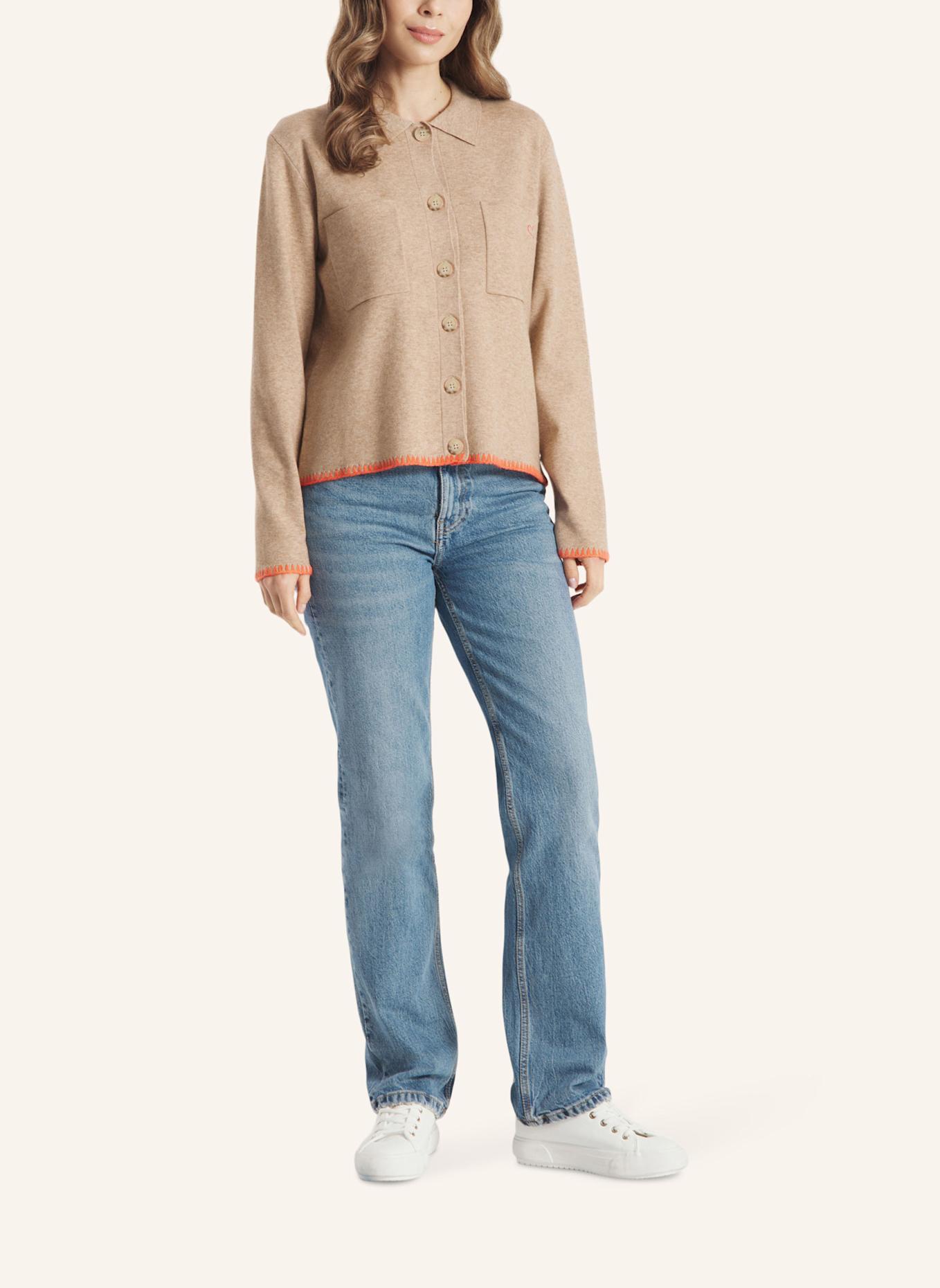 FRIEDA & FREDDIES Strickjacke: BEIGE