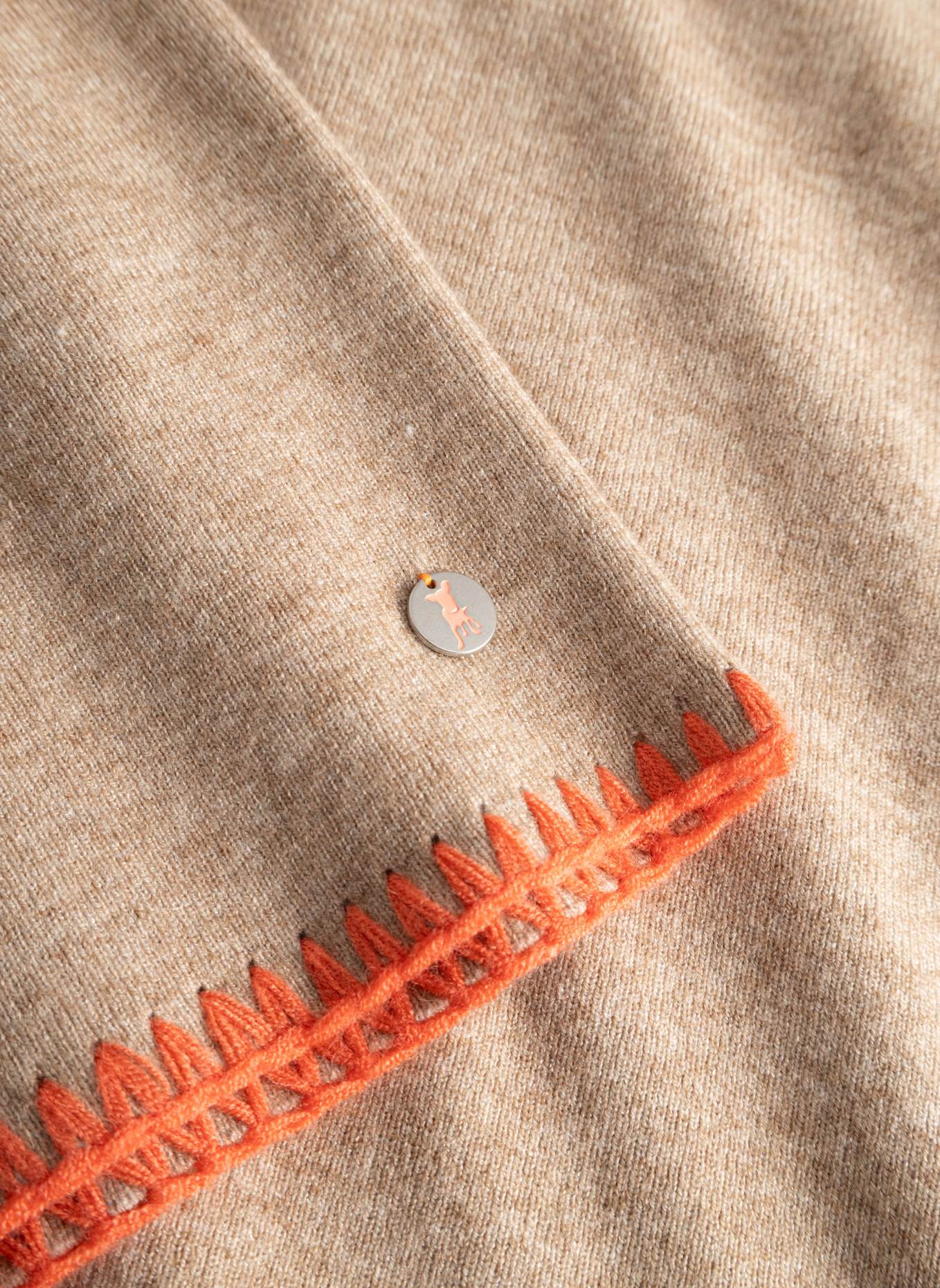 FRIEDA & FREDDIES Strickjacke: BEIGE