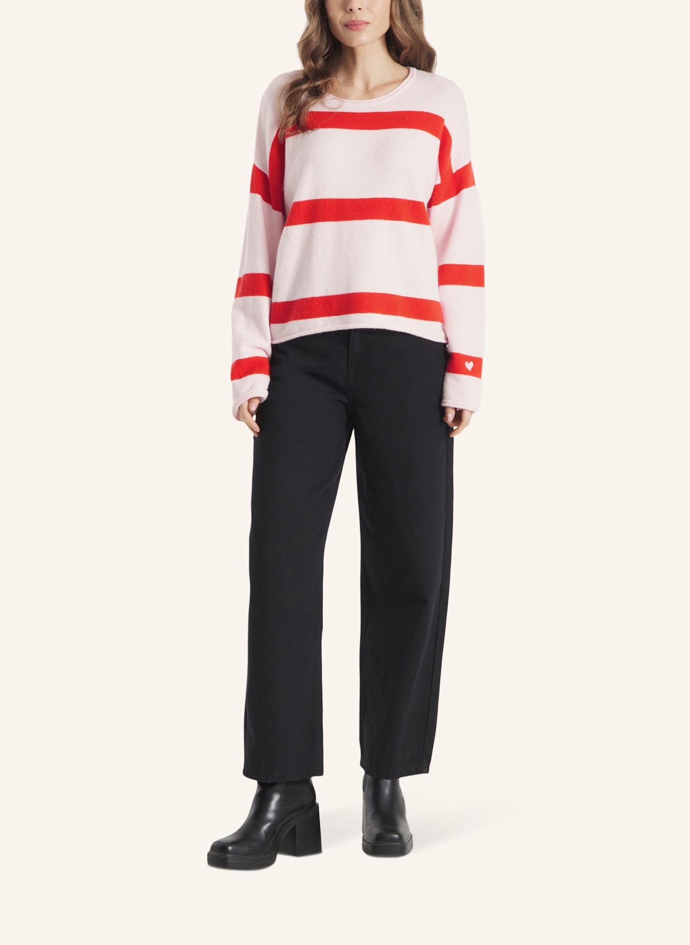 FRIEDA & FREDDIES Pullover Pullover: HELLROSA/ HELLBLAU