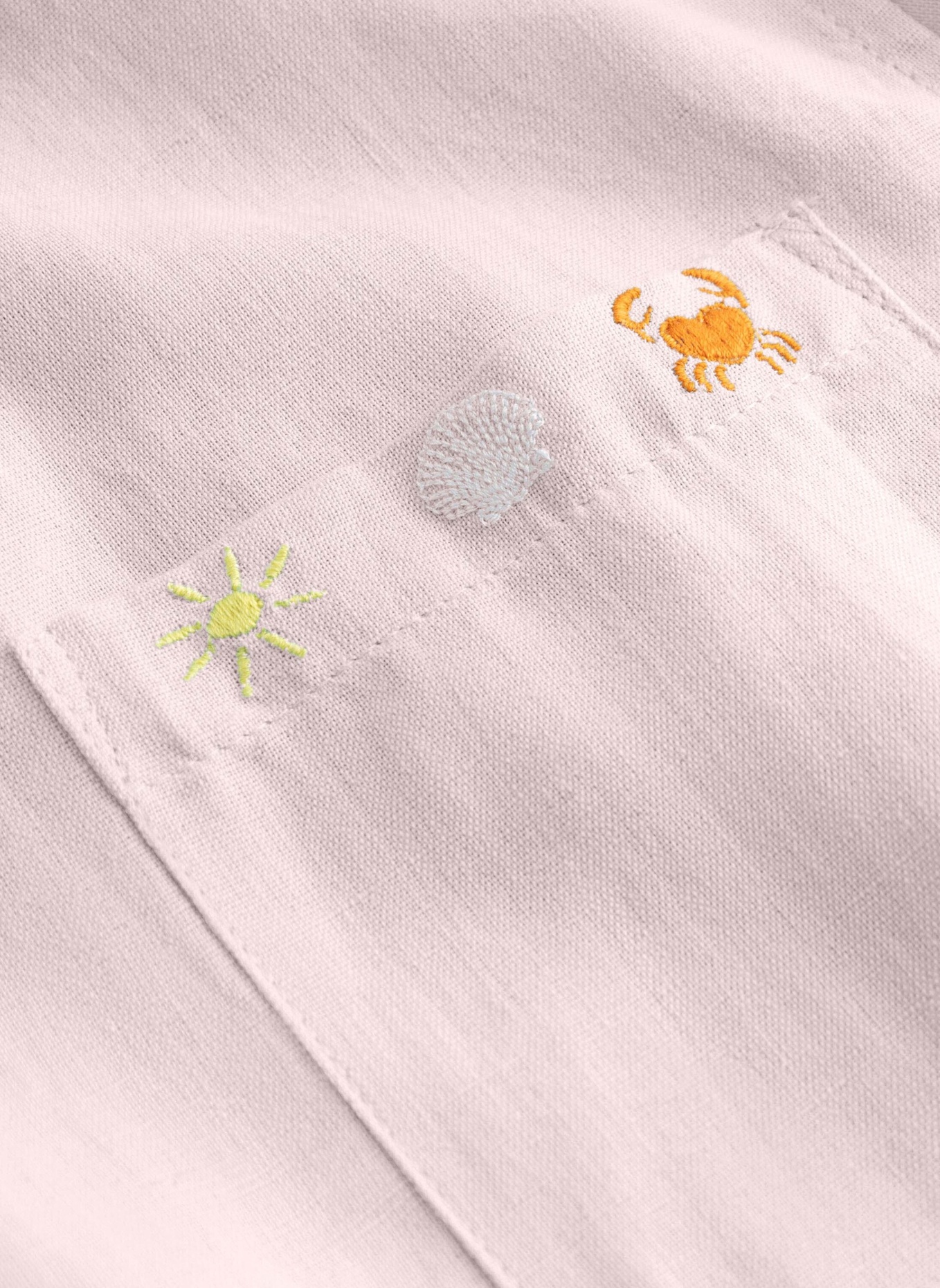 FRIEDA & FREDDIES Blouse: ROSÉ/ HELLBLAU