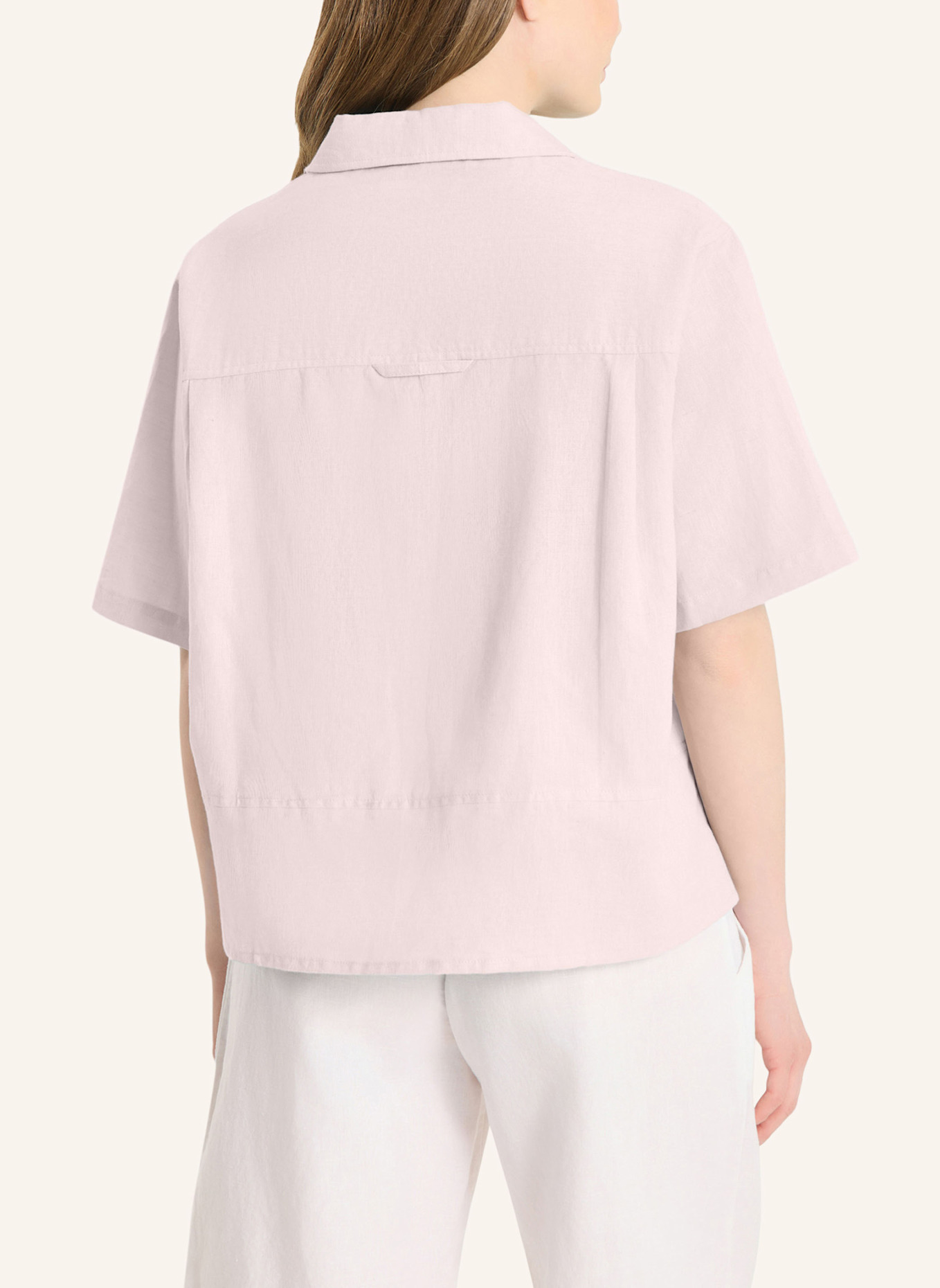 FRIEDA & FREDDIES Blouse: ROSÉ/ HELLBLAU