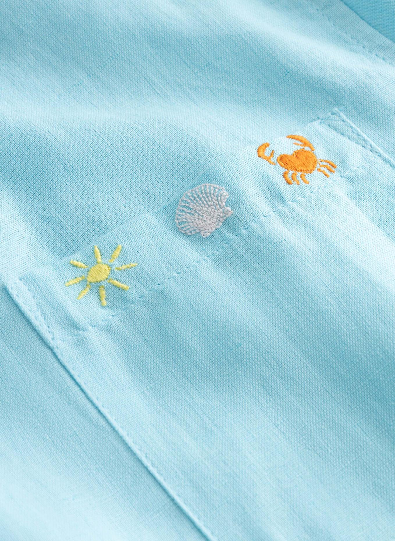 FRIEDA & FREDDIES Blouse: ROSÉ/ HELLBLAU