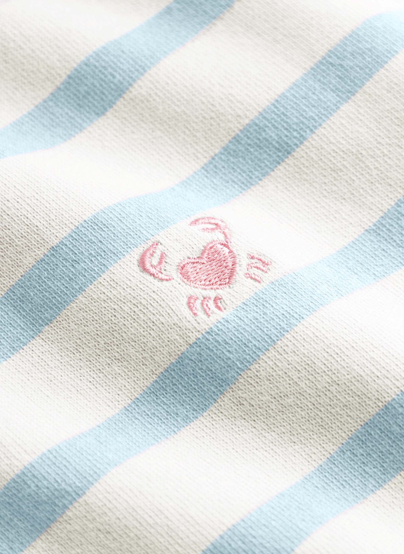 FRIEDA & FREDDIES Sweat-Shirt: ROSÉ/ HELLBLAU