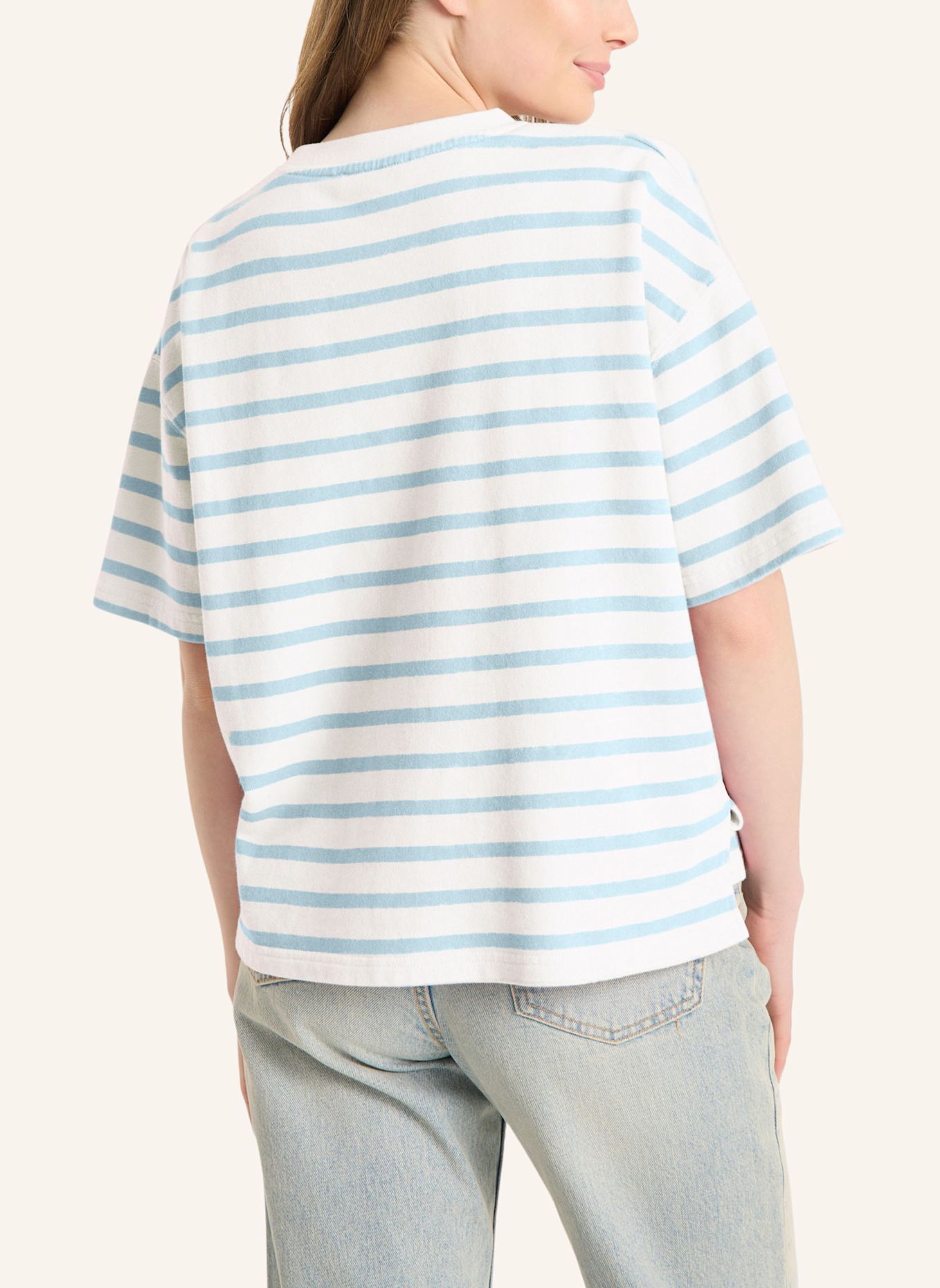 FRIEDA & FREDDIES Sweat-Shirt: ROSÉ/ HELLBLAU