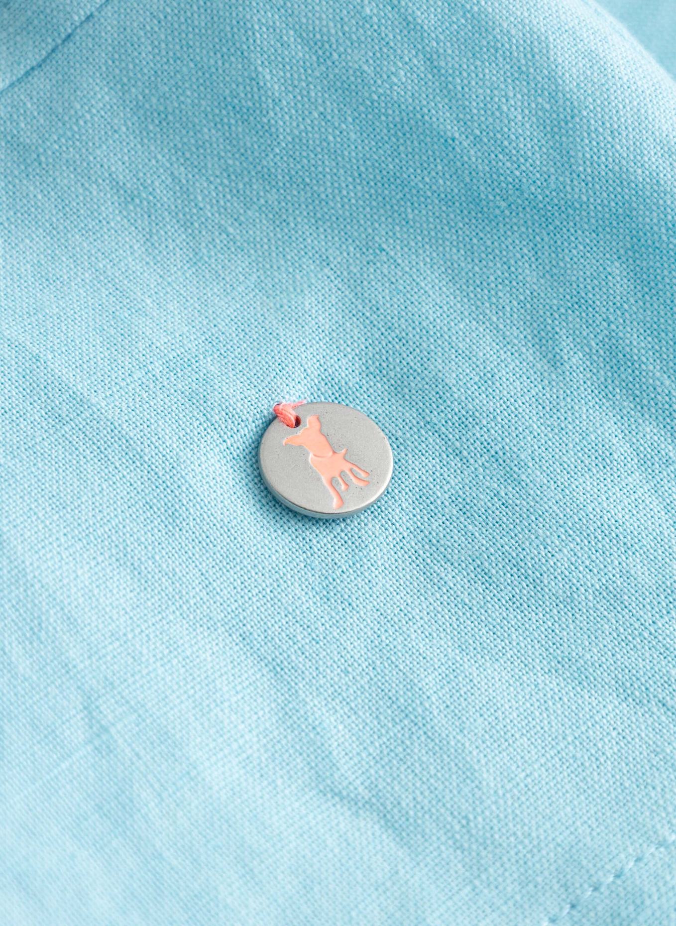 FRIEDA & FREDDIES Blouse: ROSÉ/ HELLBLAU