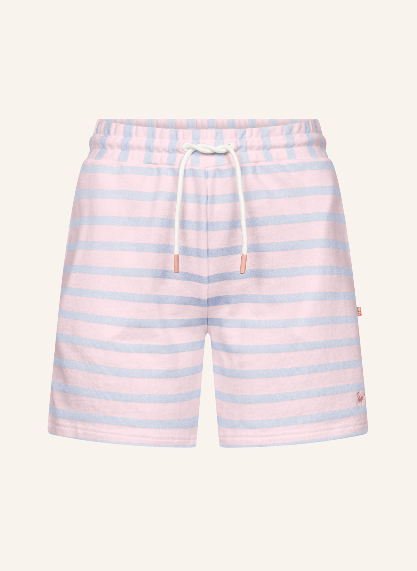 FRIEDA & FREDDIES Sweat-Shorts: ROSÉ/ HELLBLAU