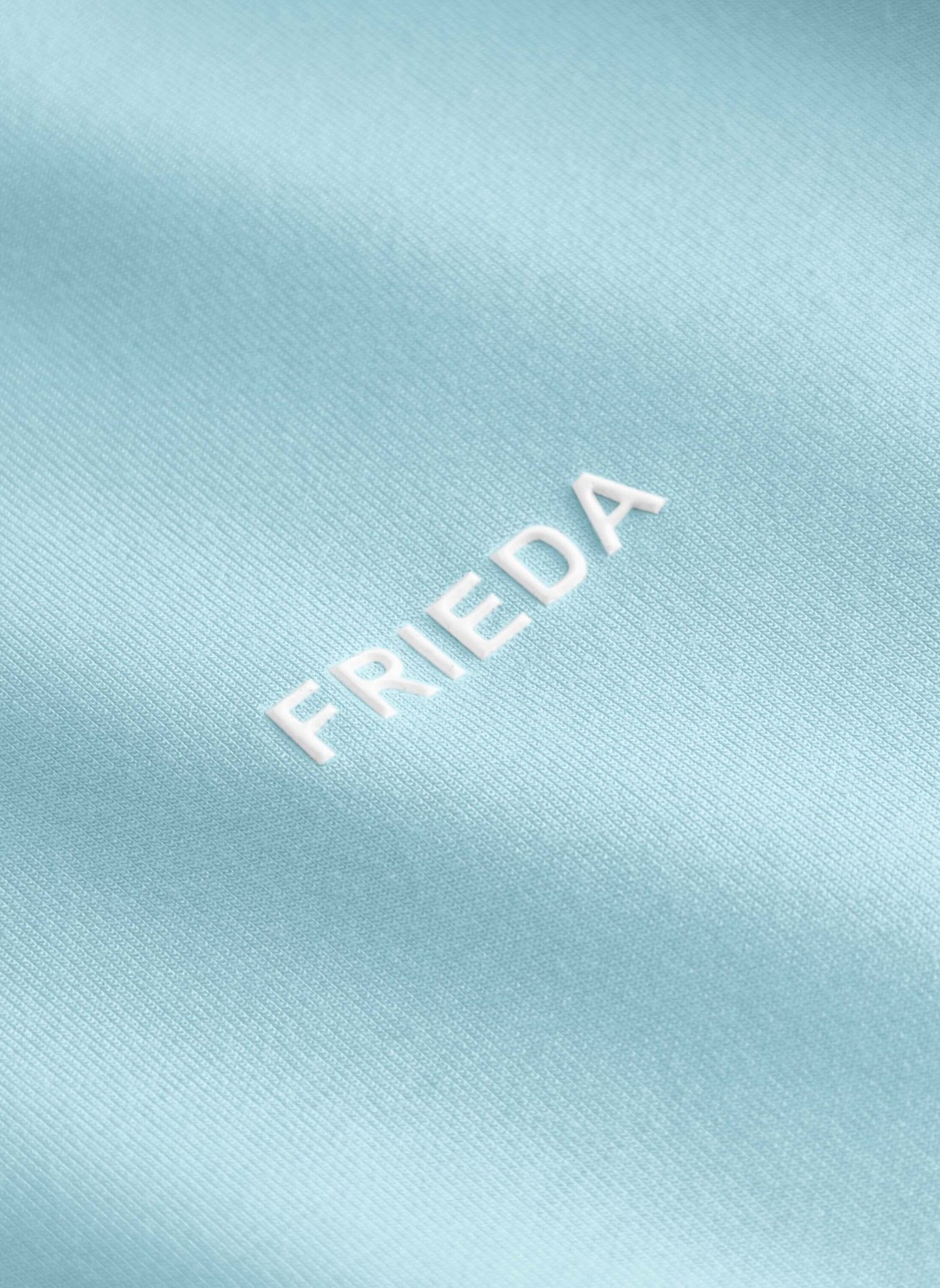 FRIEDA & FREDDIES Sweat-Shirt: BEIGE/ HELLBLAU