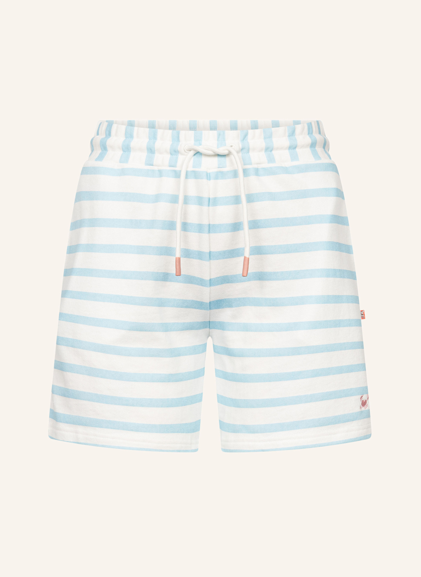 FRIEDA & FREDDIES Sweat-Shorts: ROSÉ/ HELLBLAU