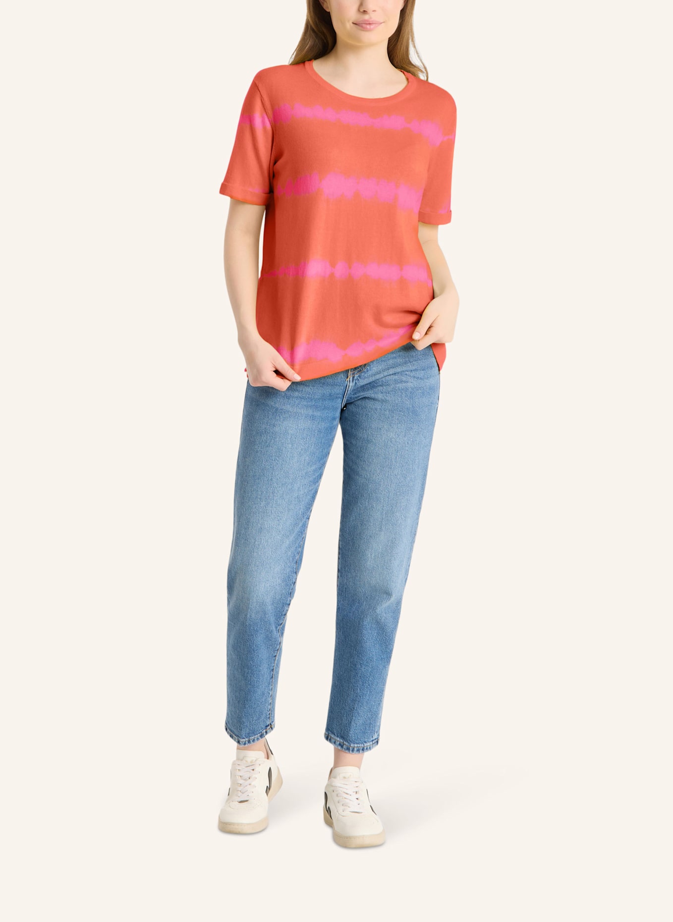 FRIEDA & FREDDIES Pullover: ORANGE