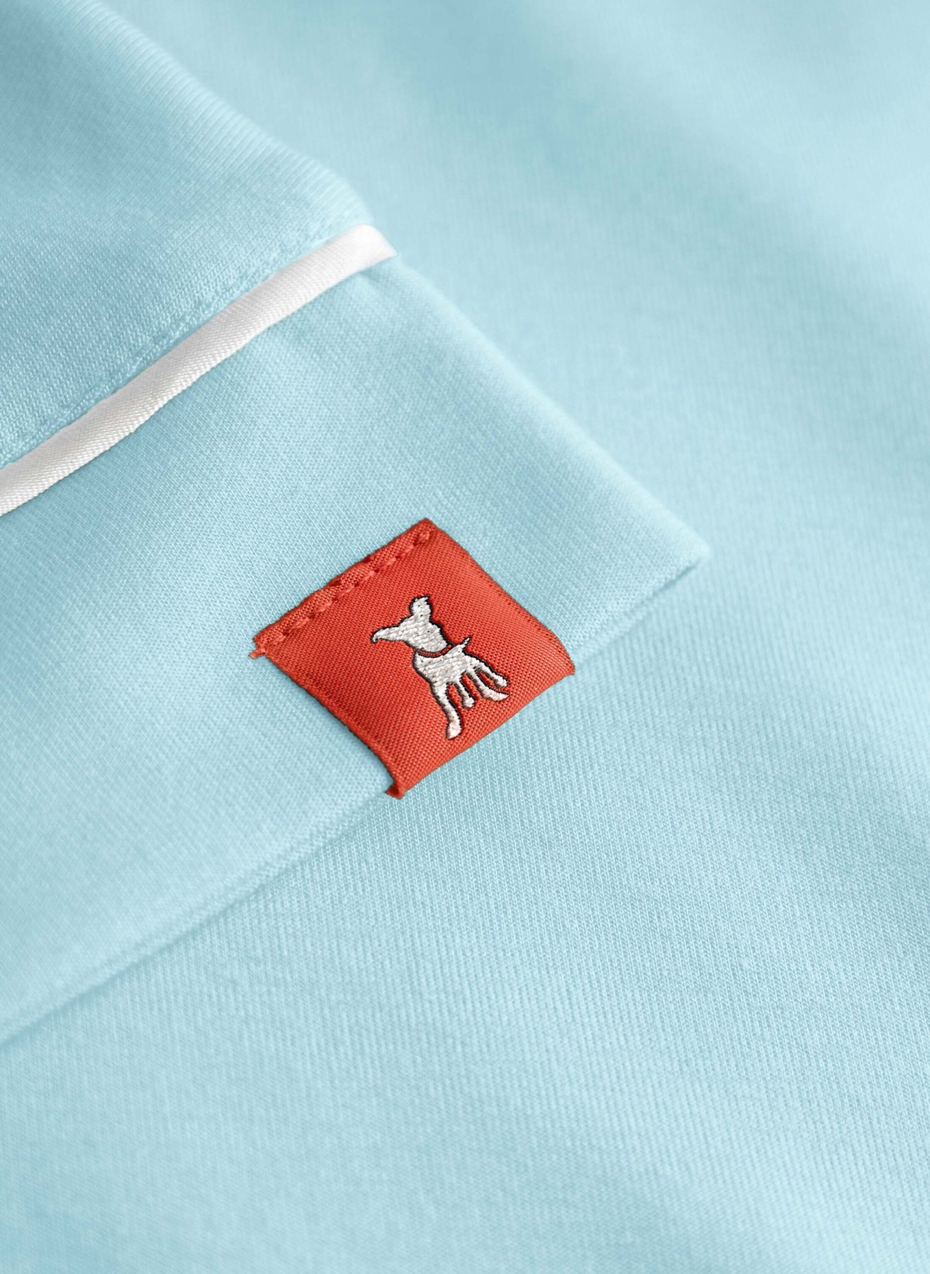 FRIEDA & FREDDIES Sweat-Shirt: BEIGE/ HELLBLAU