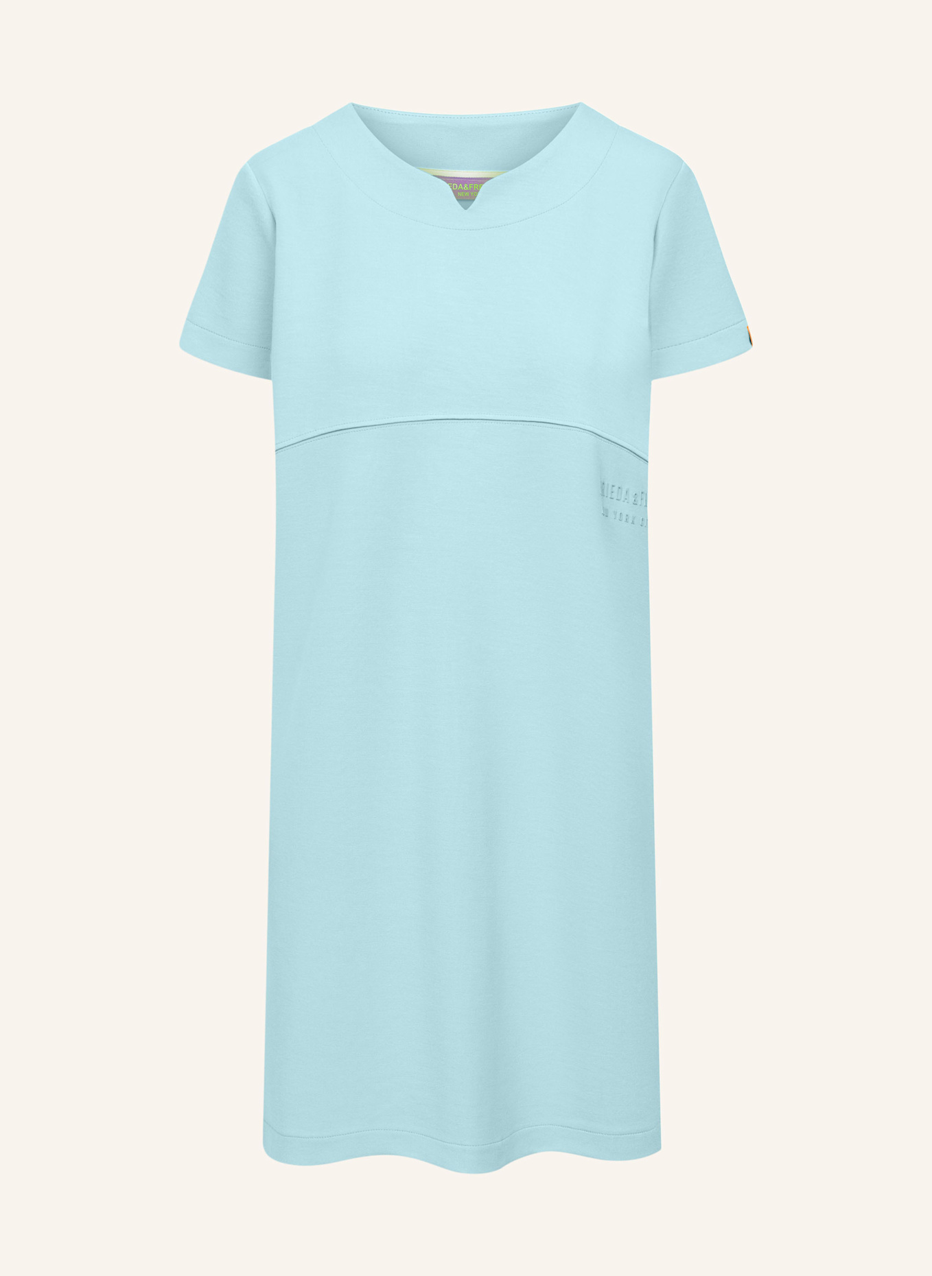 FRIEDA & FREDDIES Sweat Dress: HELLBLAU