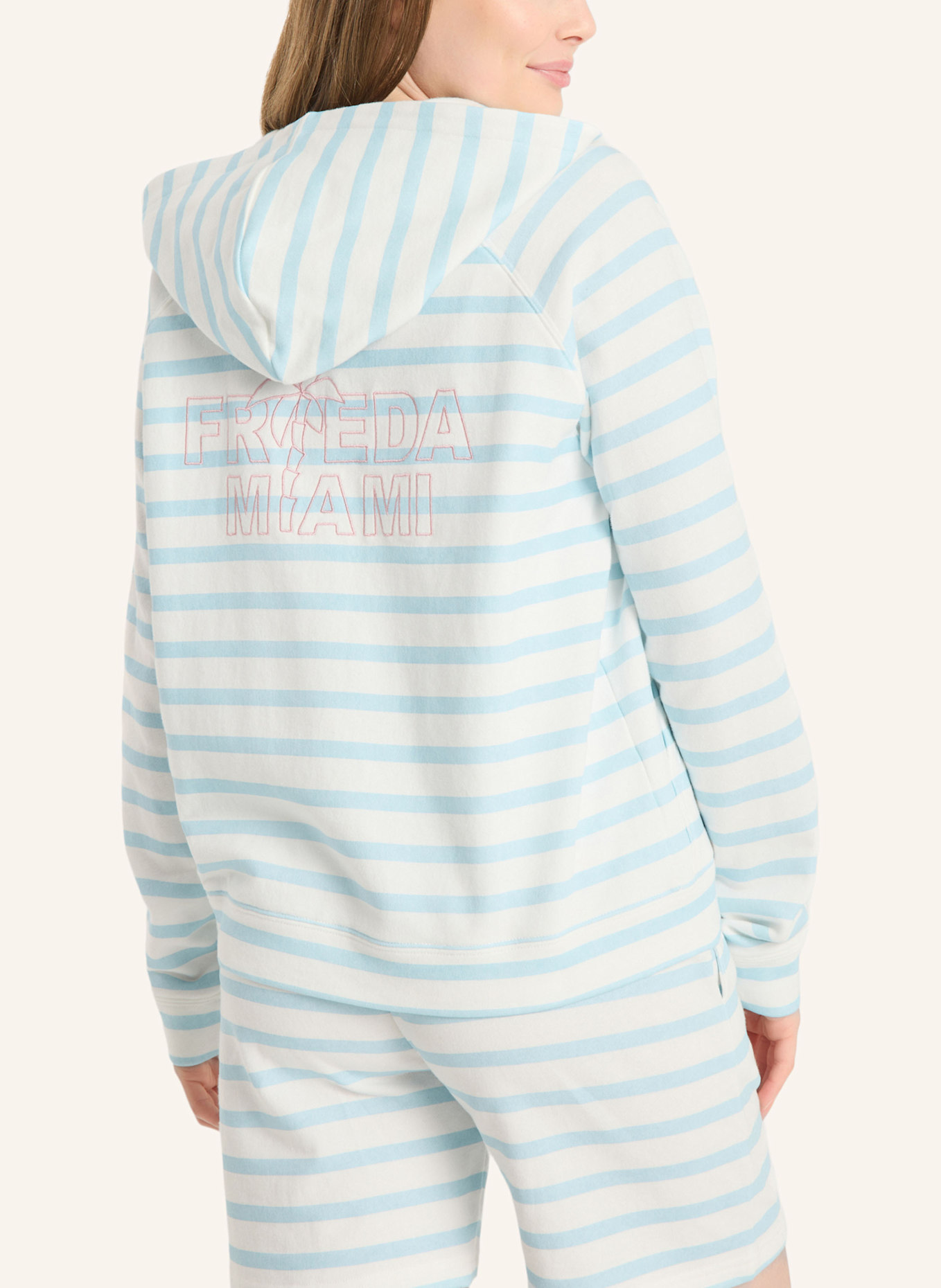 FRIEDA & FREDDIES Sweat-Jacket: HELLBLAU