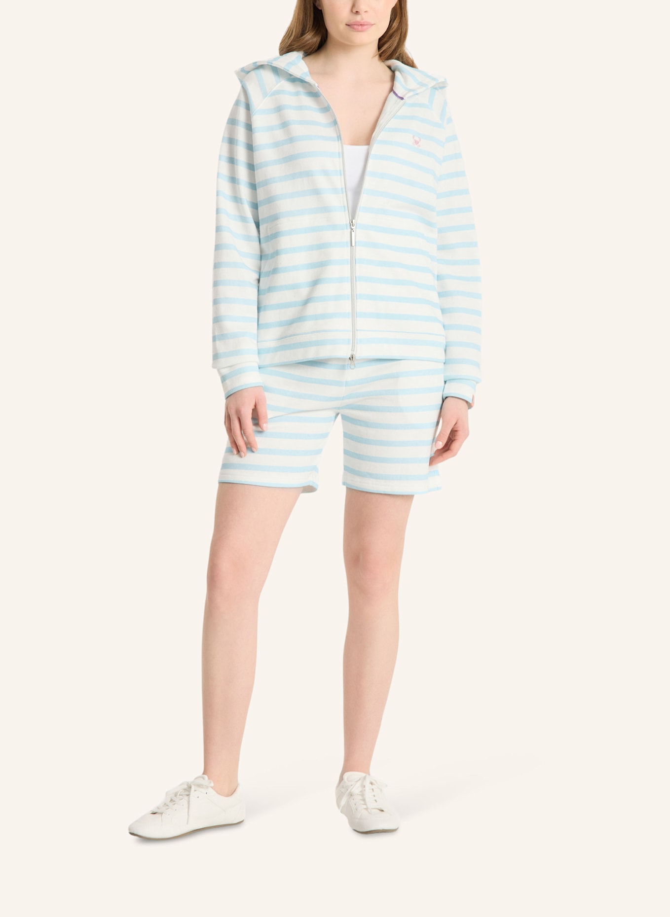 FRIEDA & FREDDIES Sweat-Jacket: HELLBLAU