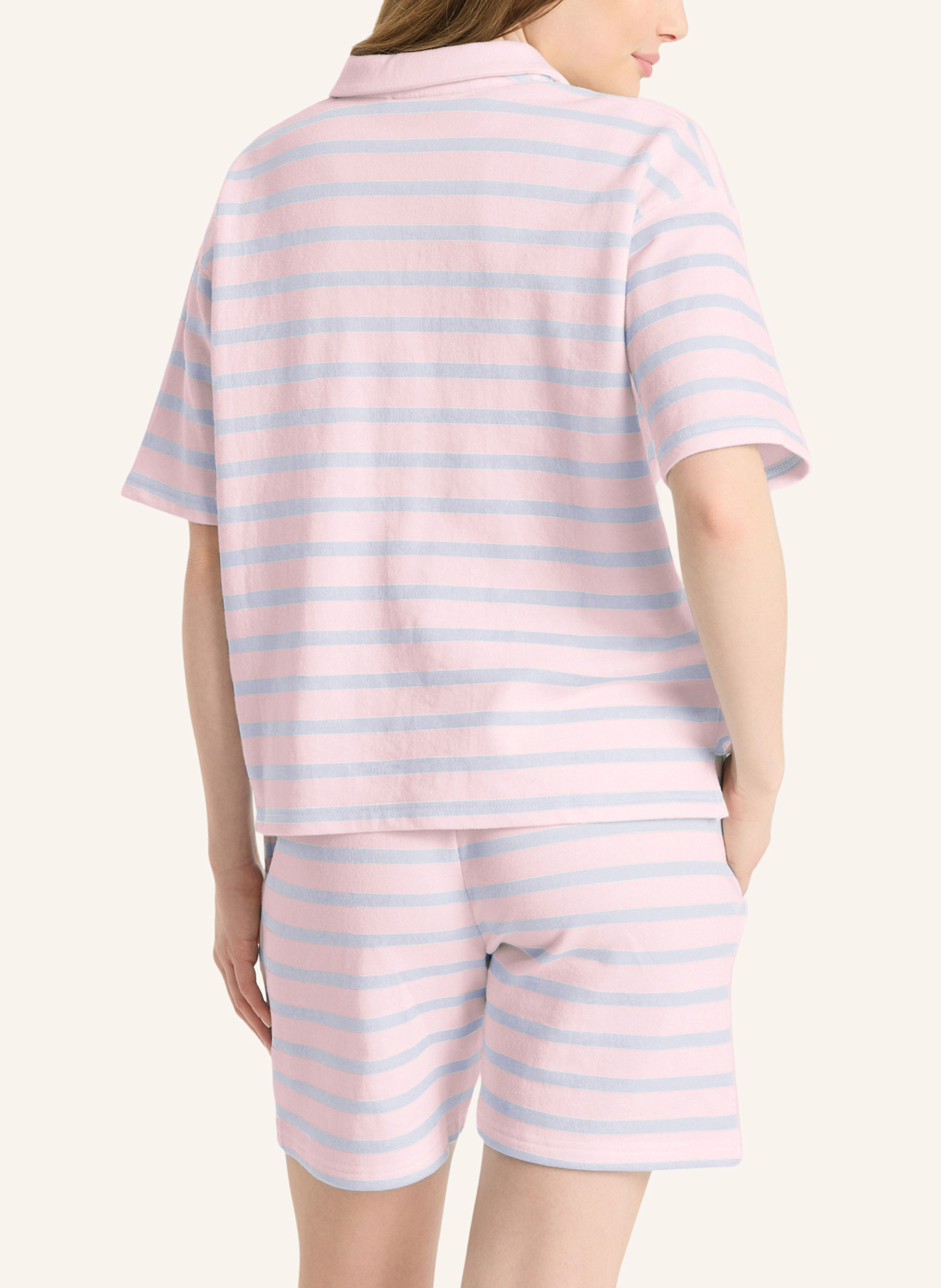 FRIEDA & FREDDIES Sweat-Shirt: ROSÉ/ HELLBLAU