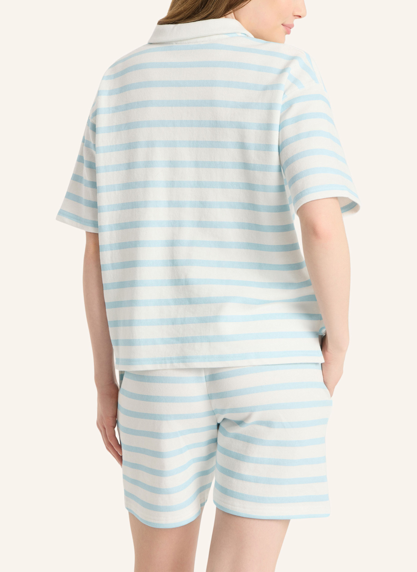 FRIEDA & FREDDIES Sweat-Shirt: ROSÉ/ HELLBLAU